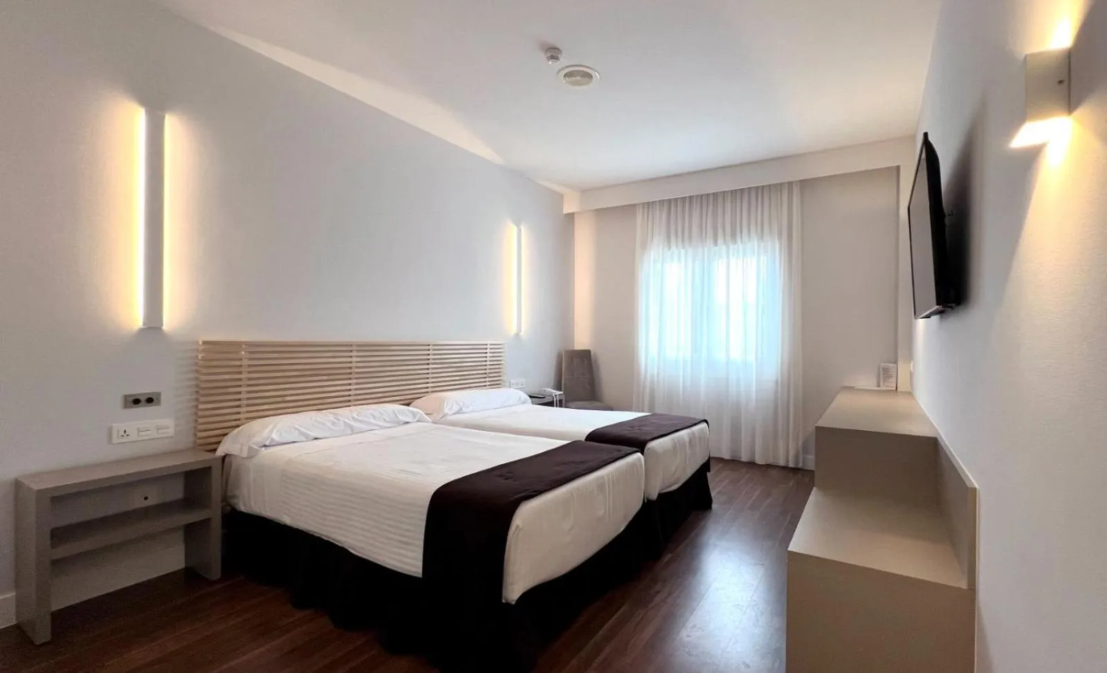 Bed in Hotel Alfonso IX