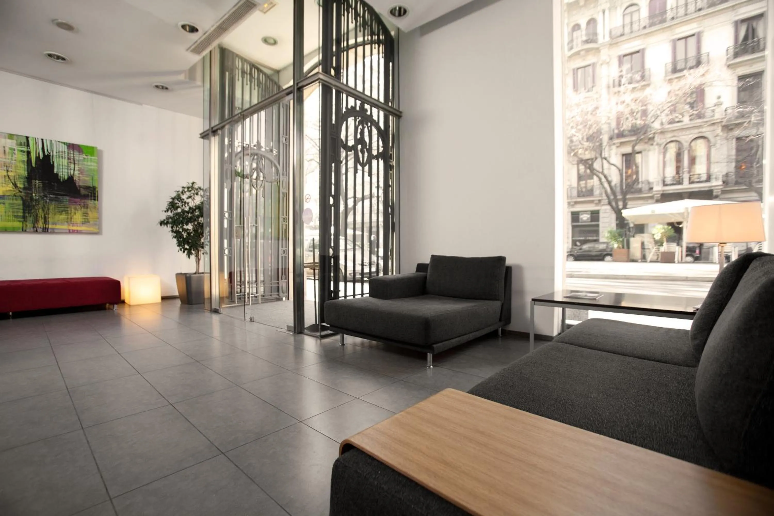 Lobby or reception in Onix Rambla