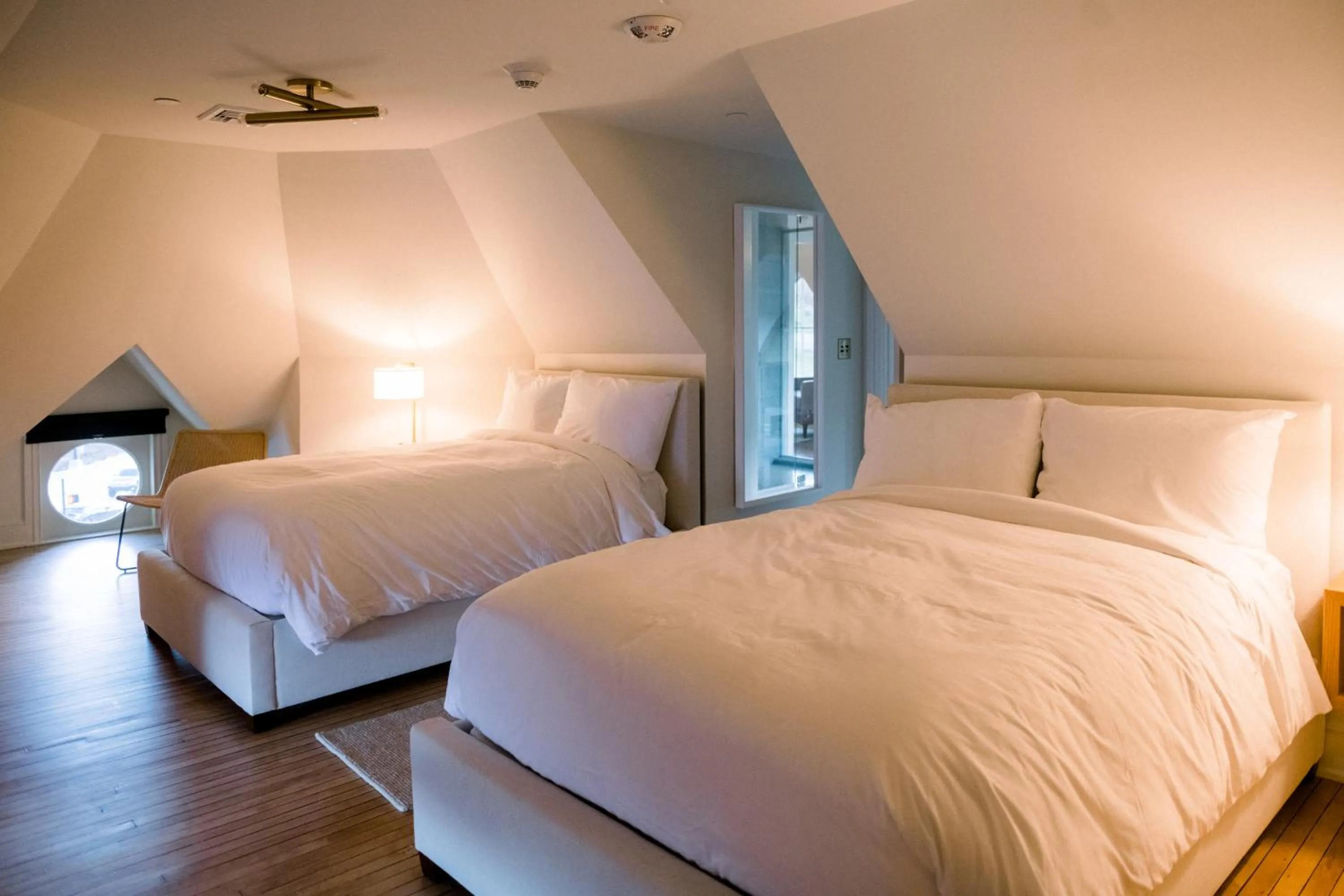 Bed in Wilbur Mansion