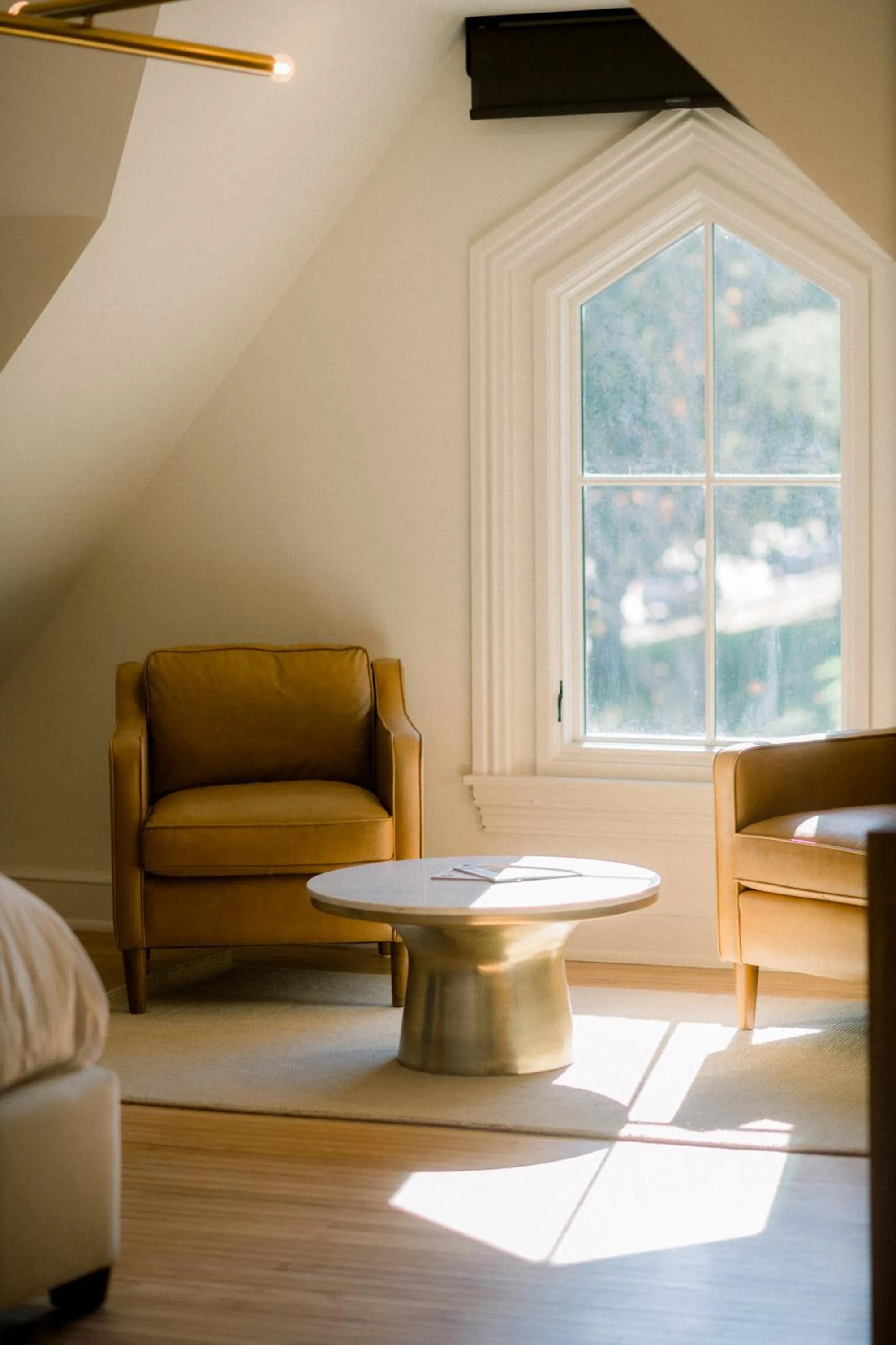 Seating area in Wilbur Mansion