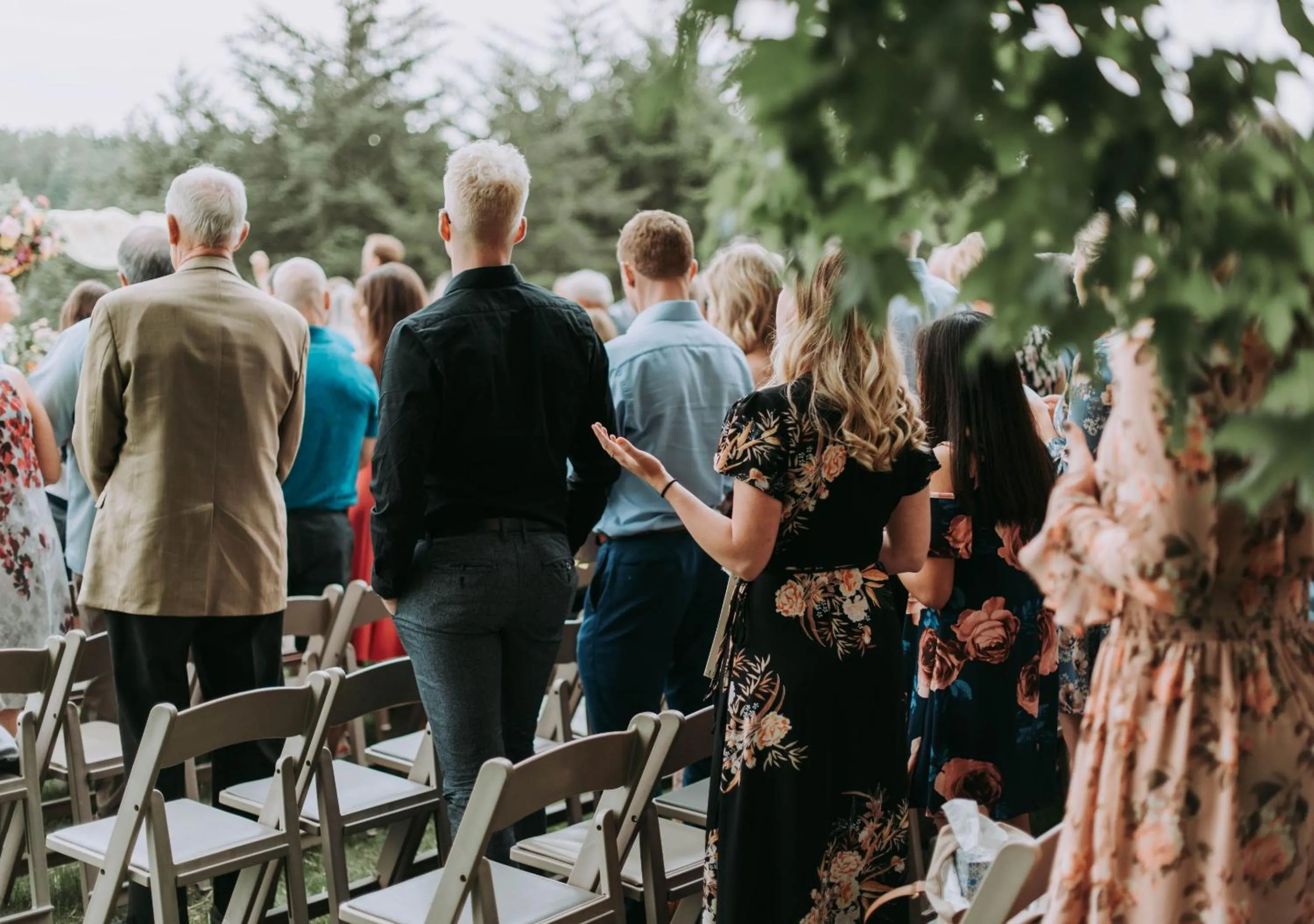 Guests in Wilbur Mansion