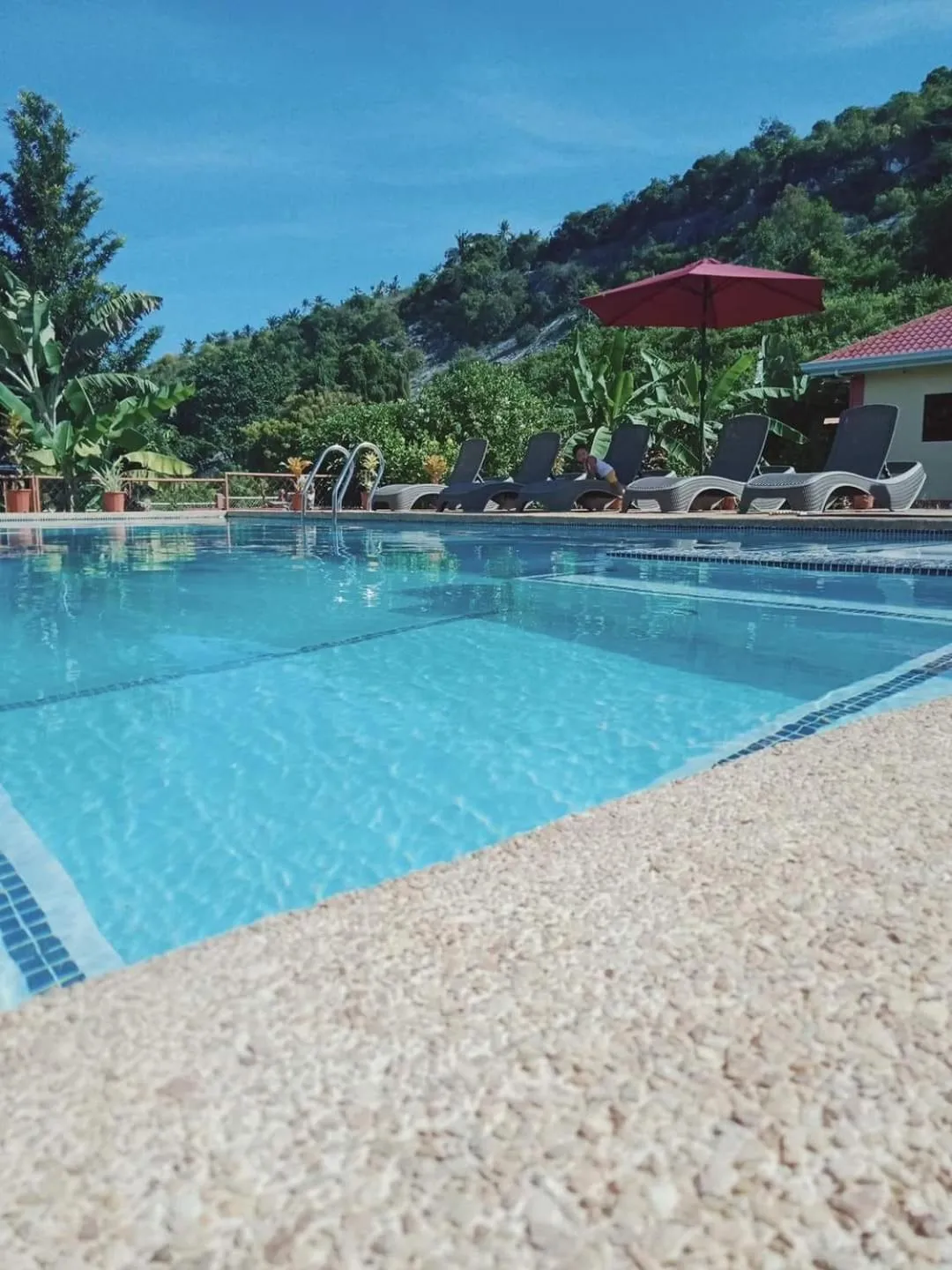 Swimming pool in SBG Resort Lambug