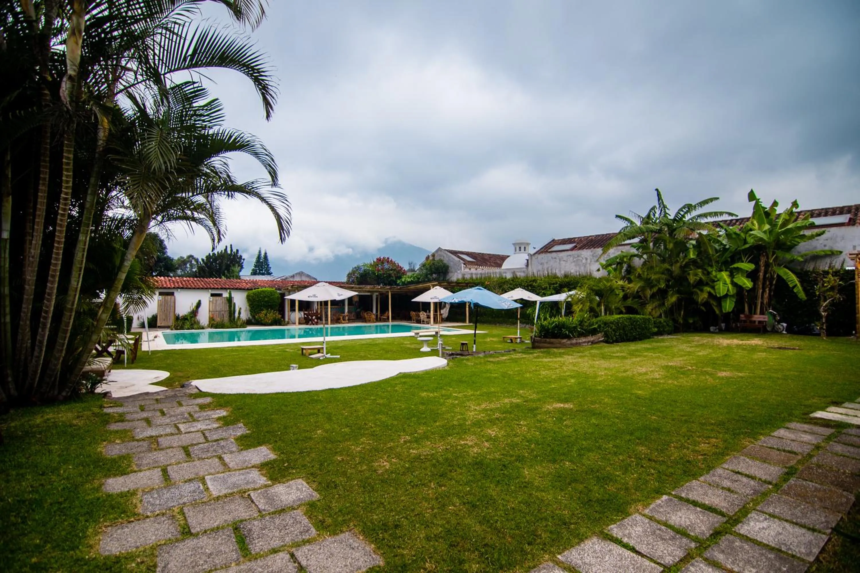 Swimming pool in Yes Please! Hostel