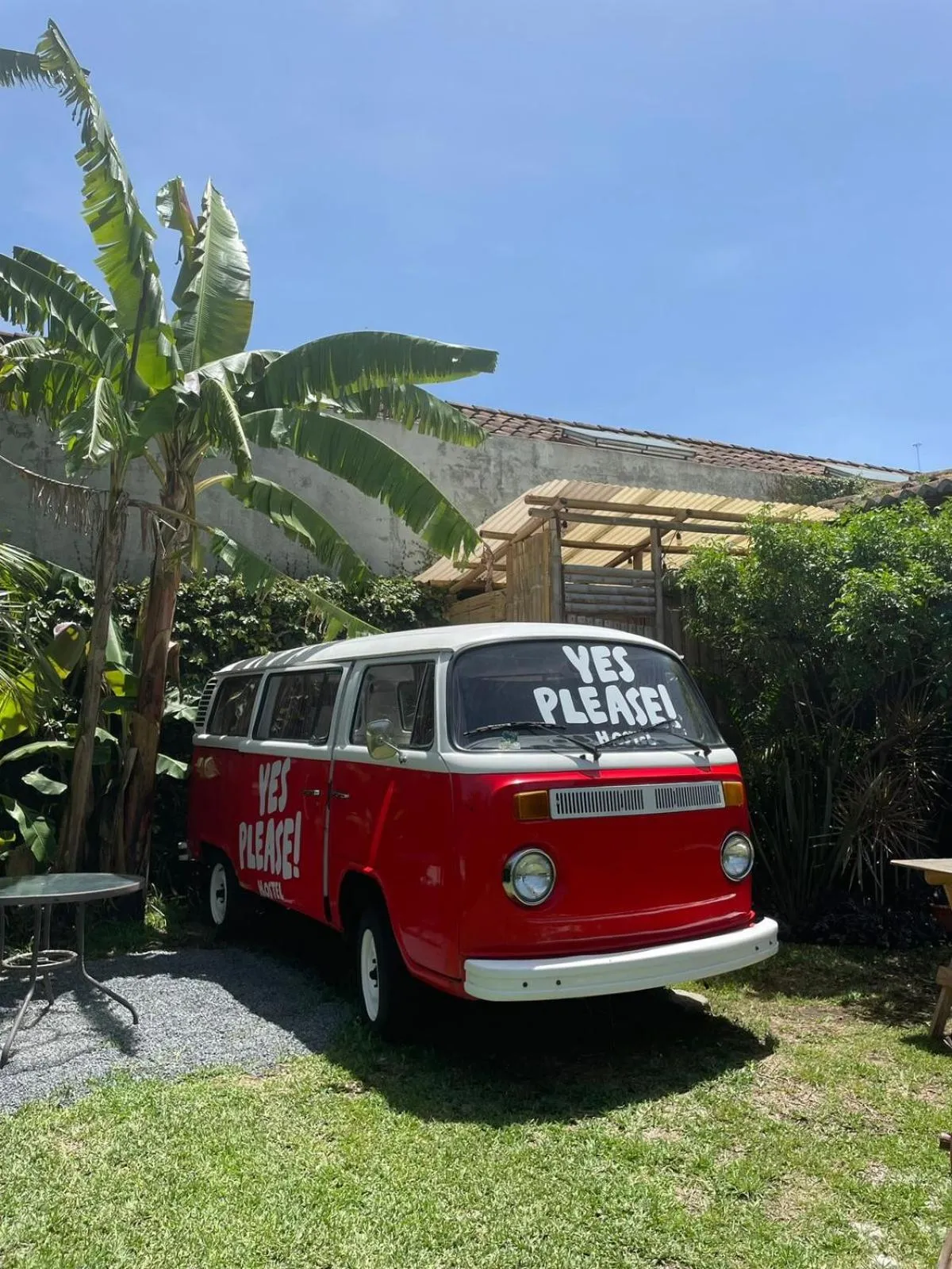 Property building in Yes Please! Hostel