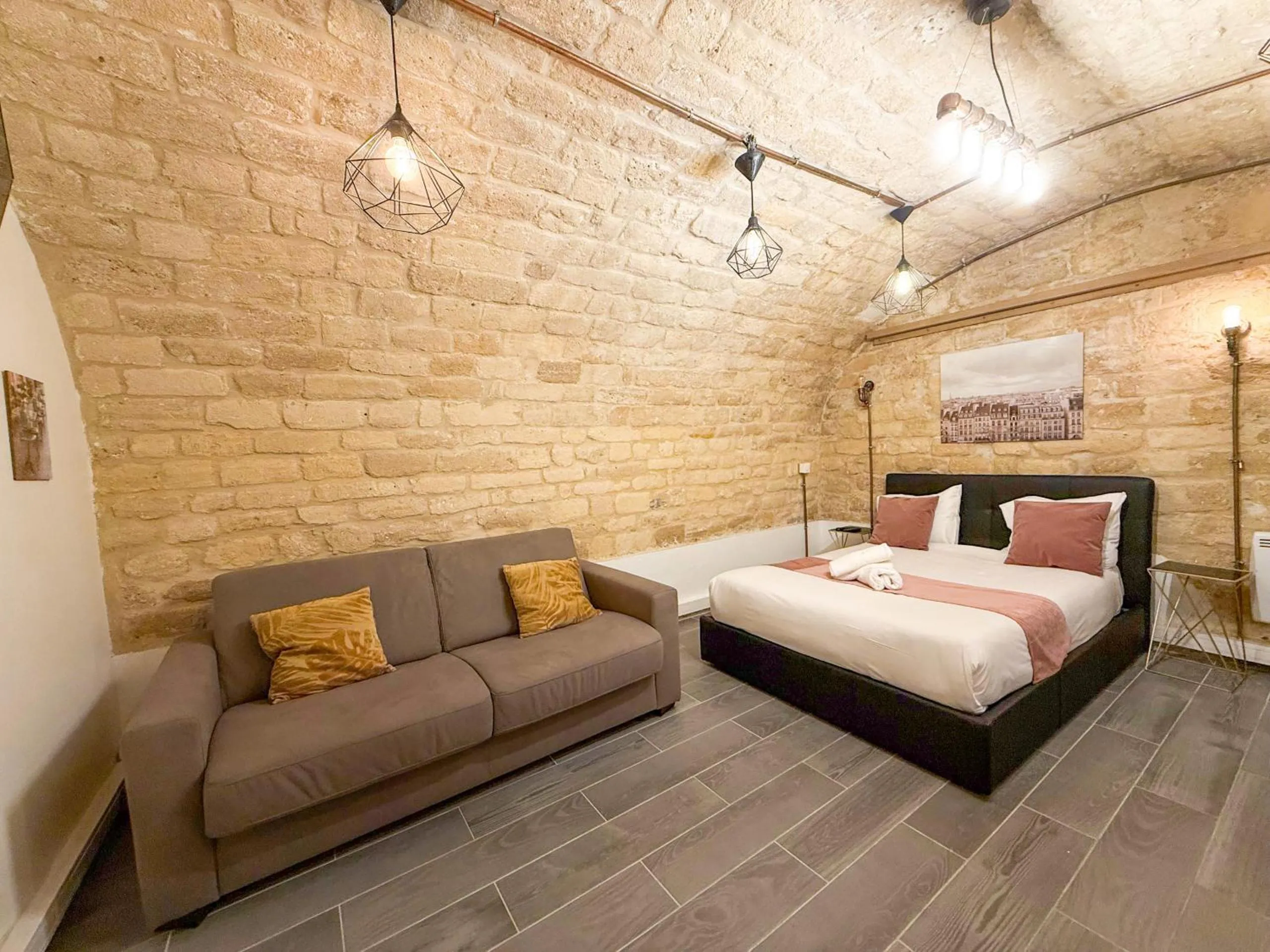Bed in 153 - Urban Pretty Flat in Center of Paris