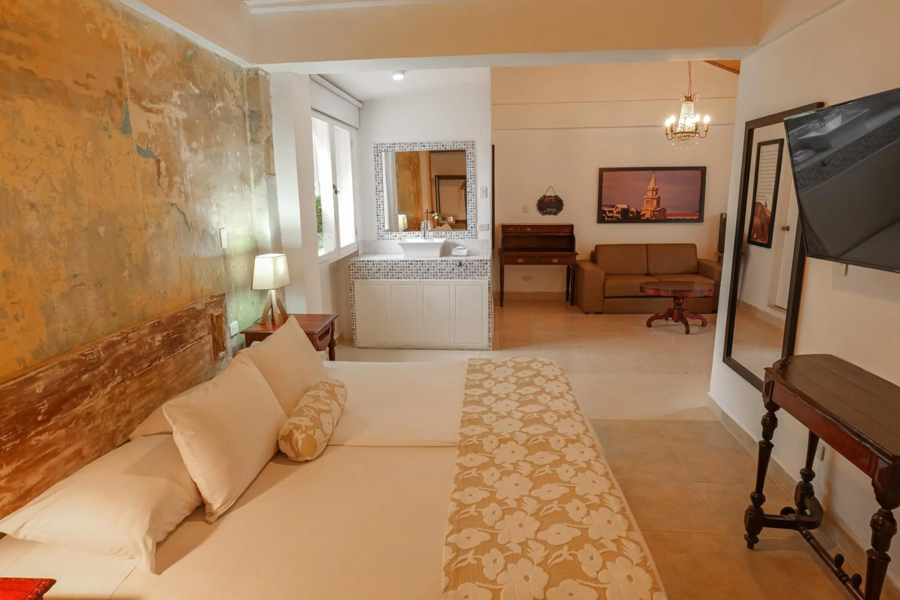 Bedroom, Bed in Hotel Kartaxa