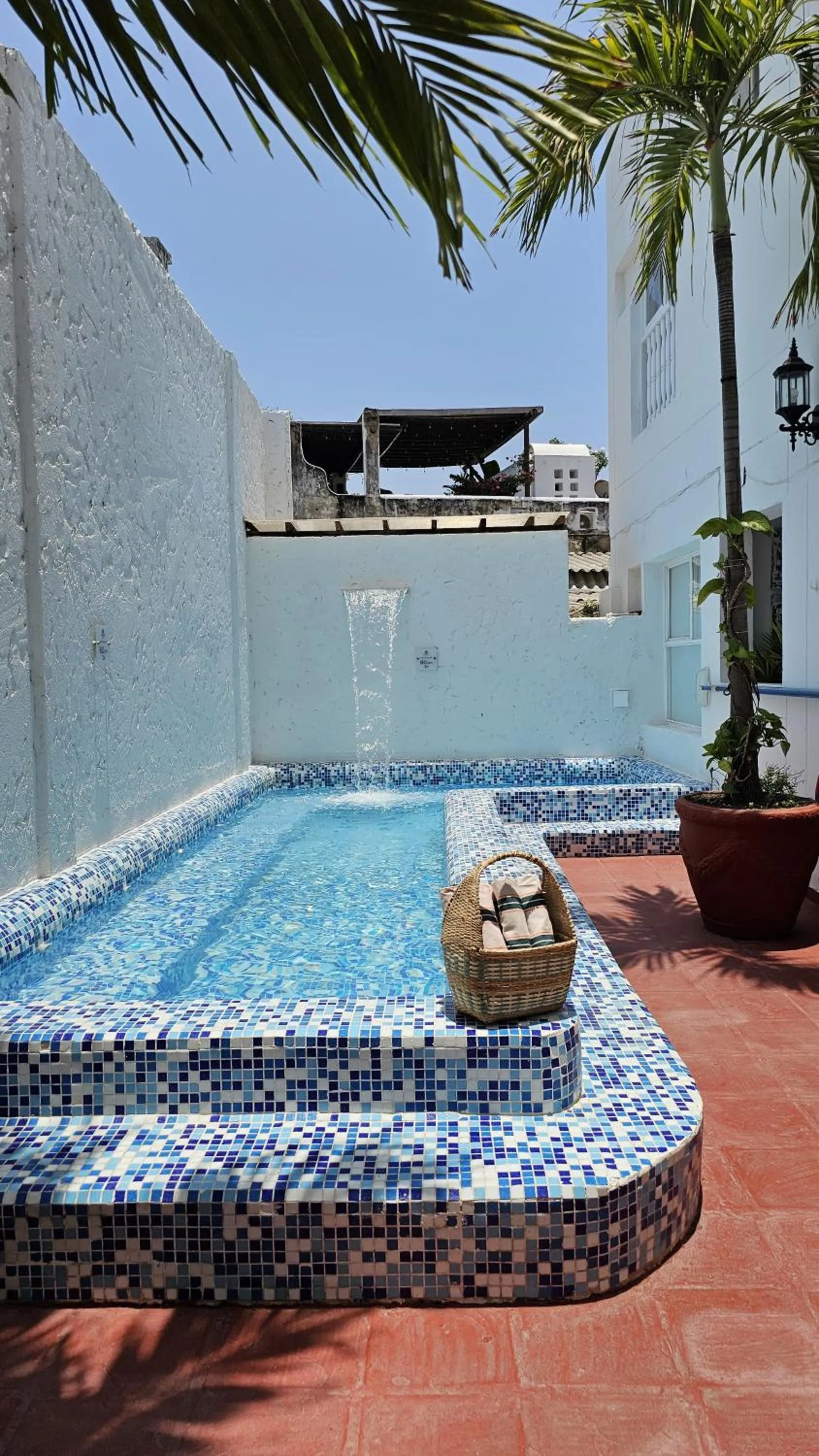 Swimming pool in Hotel Kartaxa