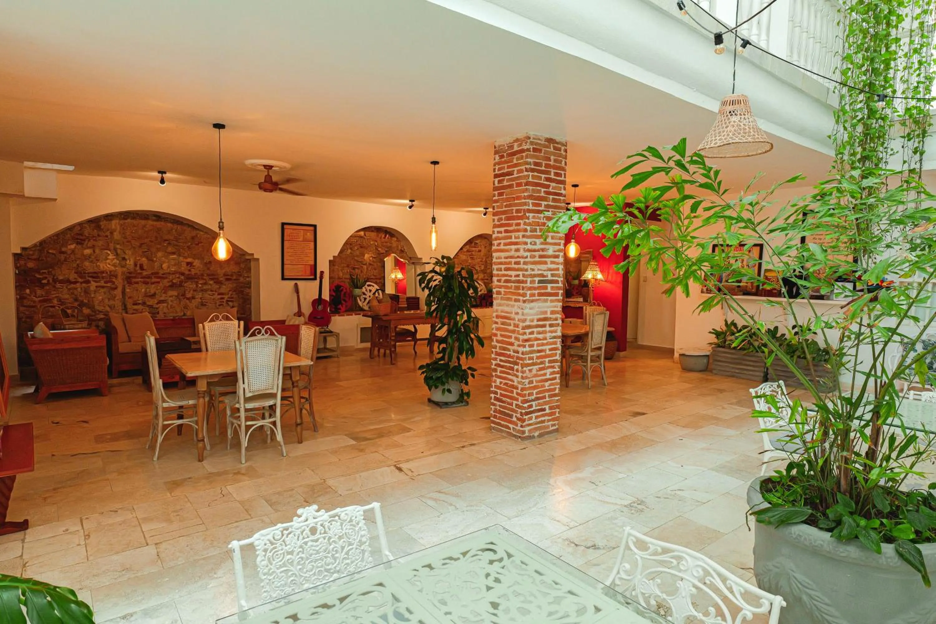 Seating area in Hotel Kartaxa