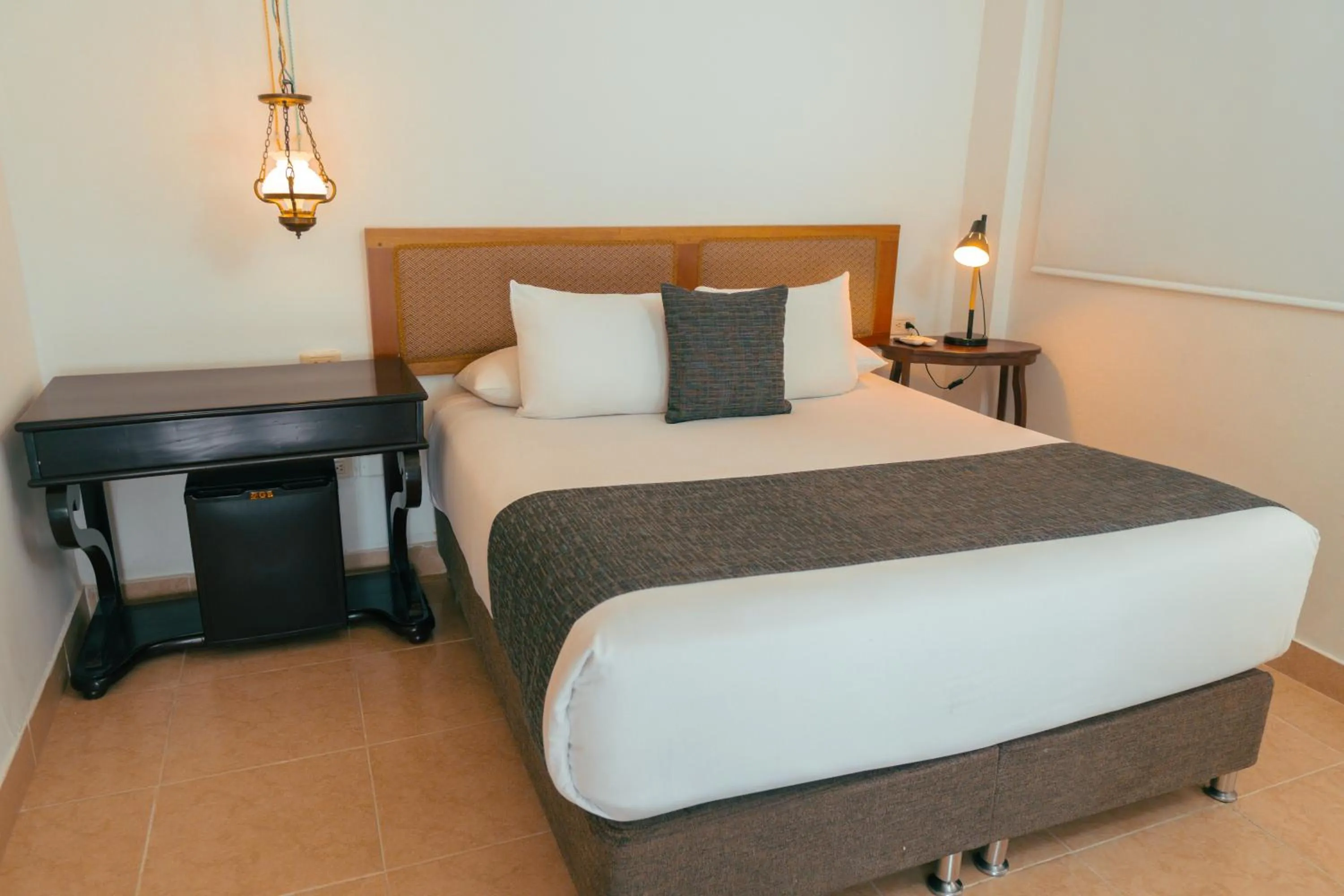 Bed in Hotel Kartaxa