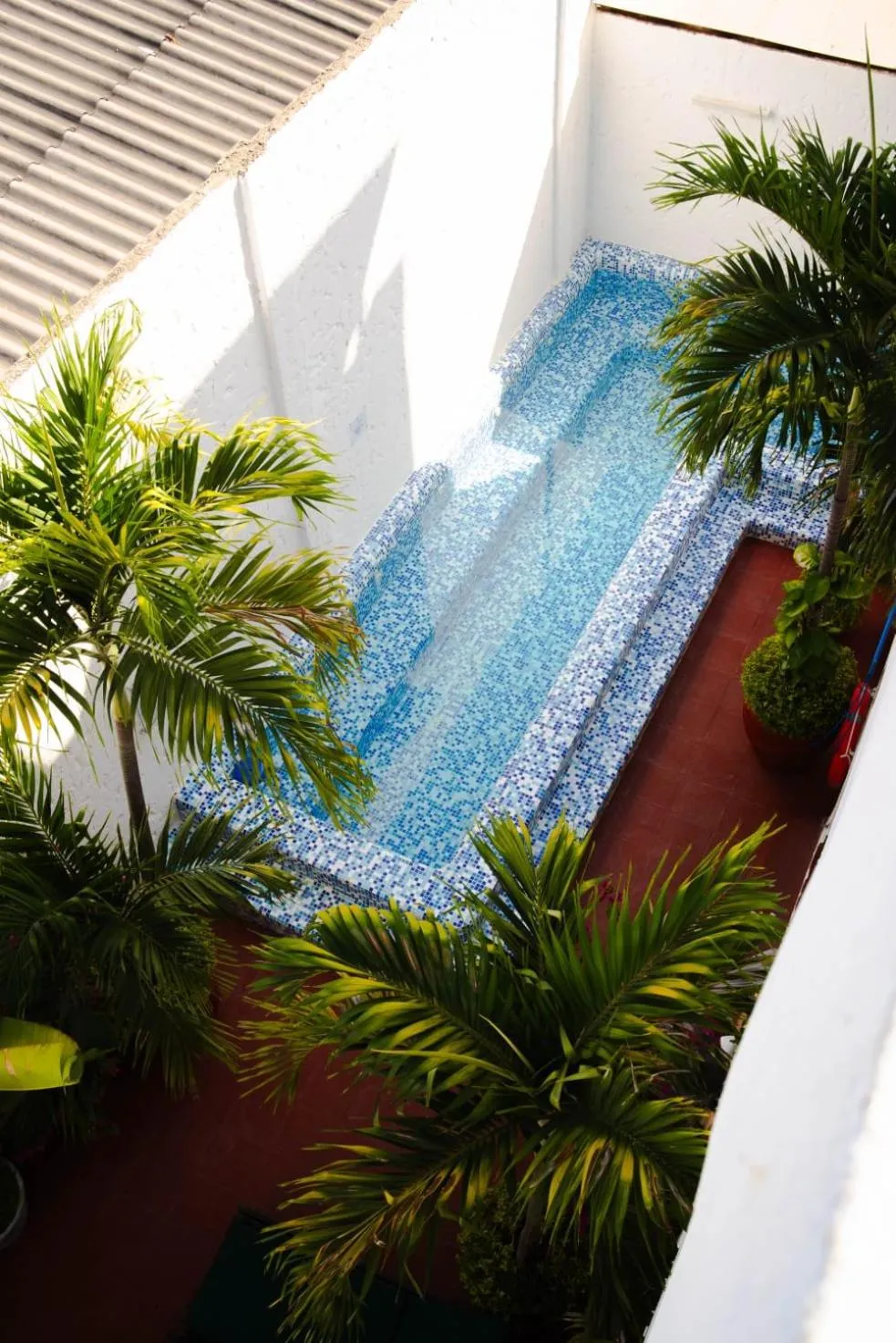 Swimming pool in Hotel Kartaxa