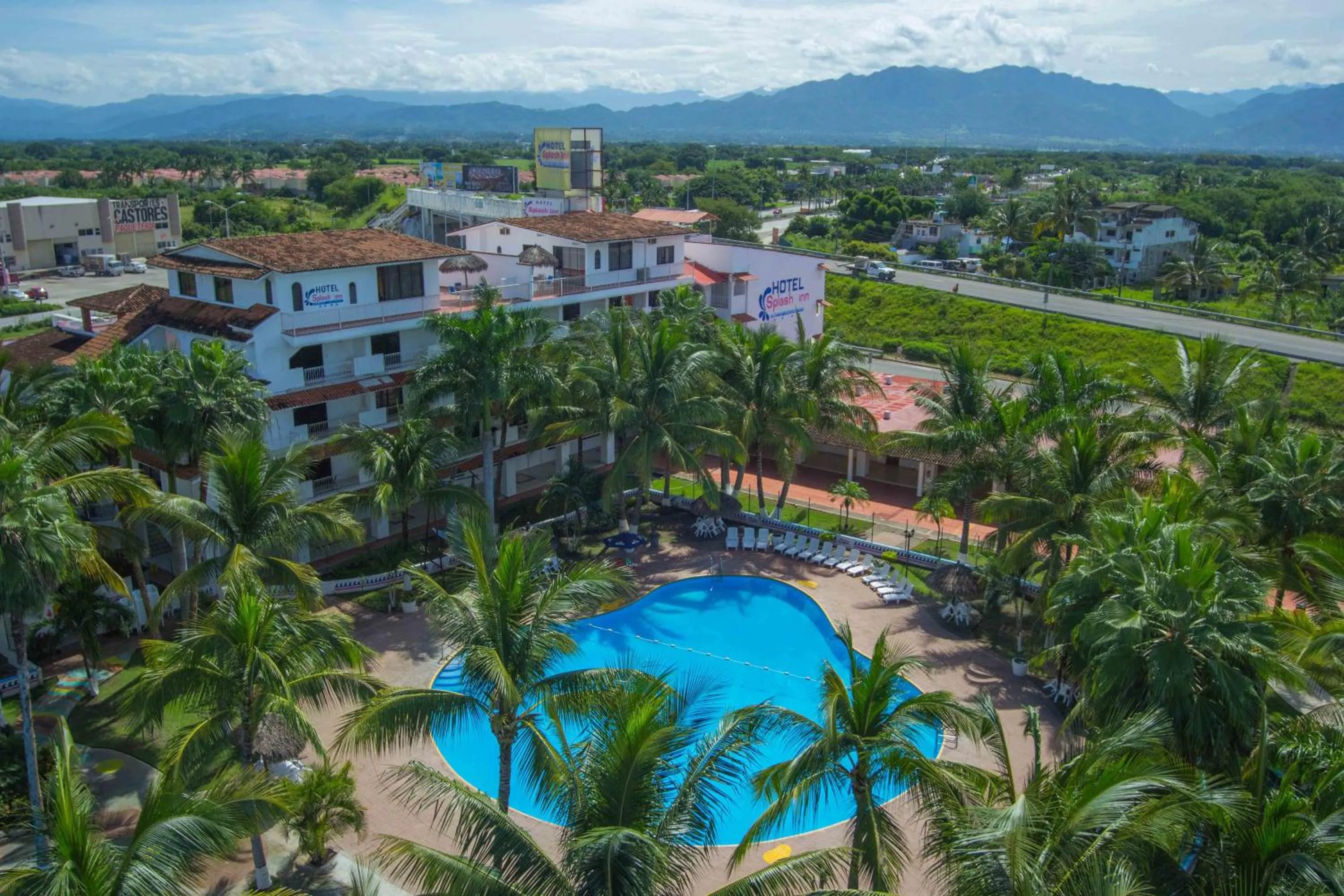 Pool view in Splash Inn Nuevo Vallarta & Parque Acuatico
