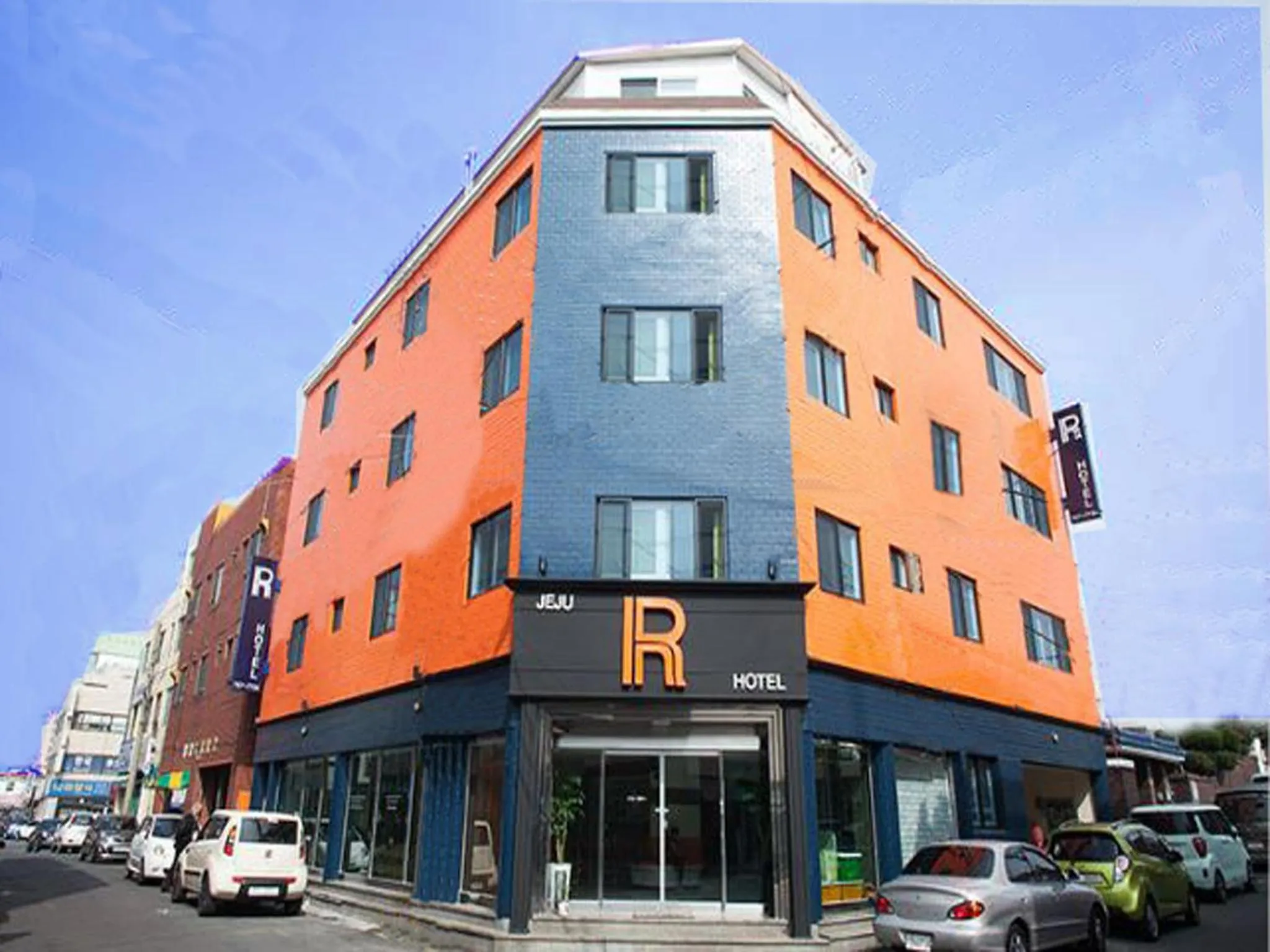 Facade/entrance in Jeju R Hotel & Guesthouse