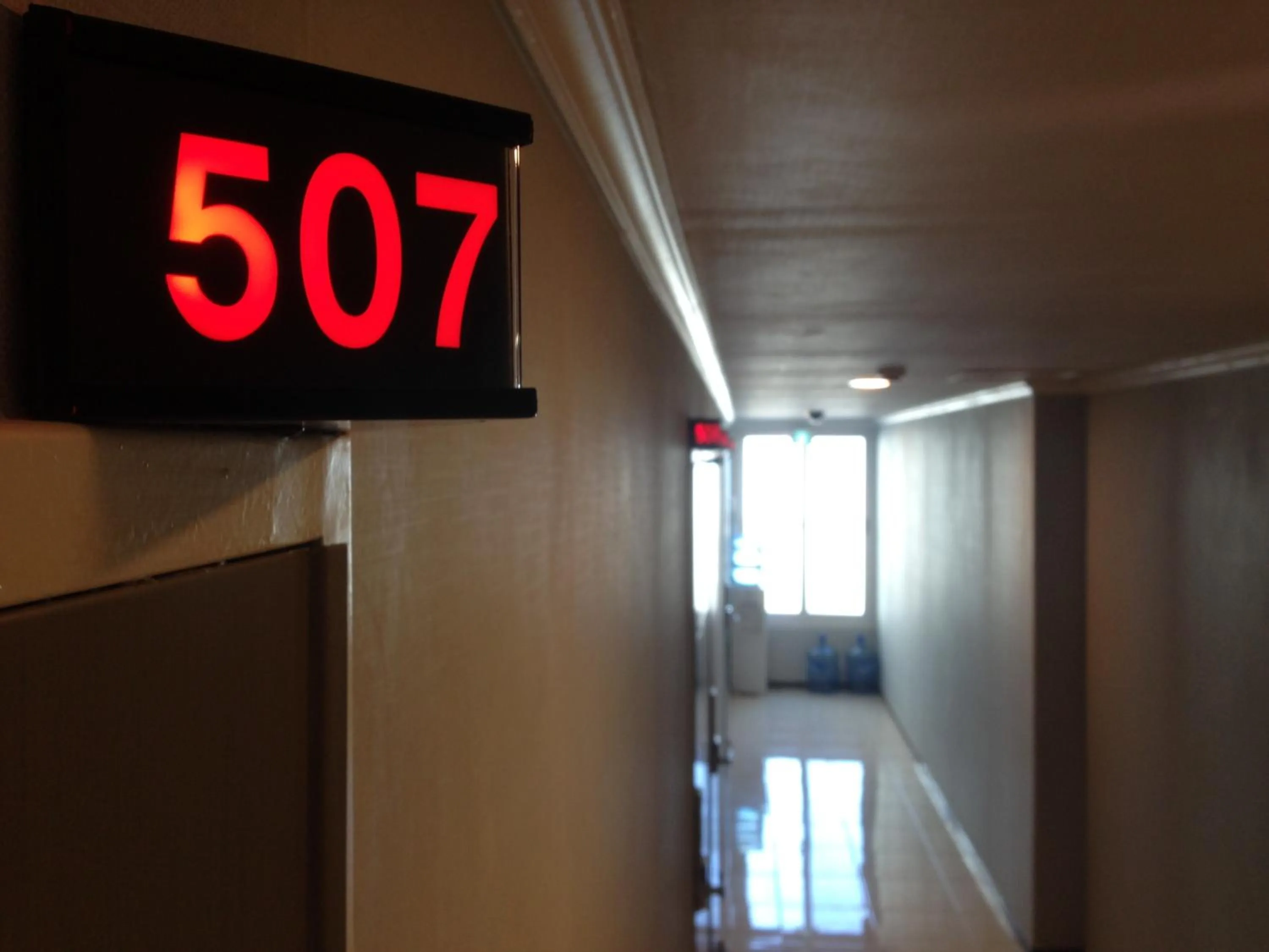 Decorative detail in Jeju R Hotel & Guesthouse