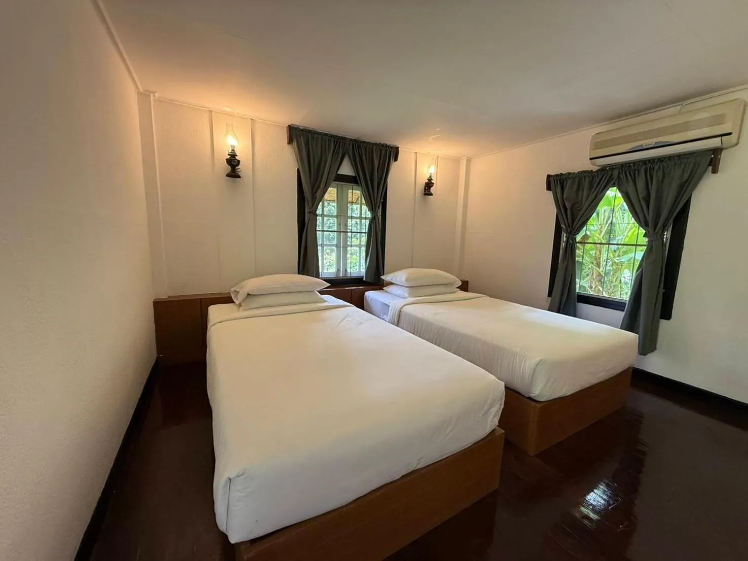 Bed in Mae Sa Valley Farm Stay Resort