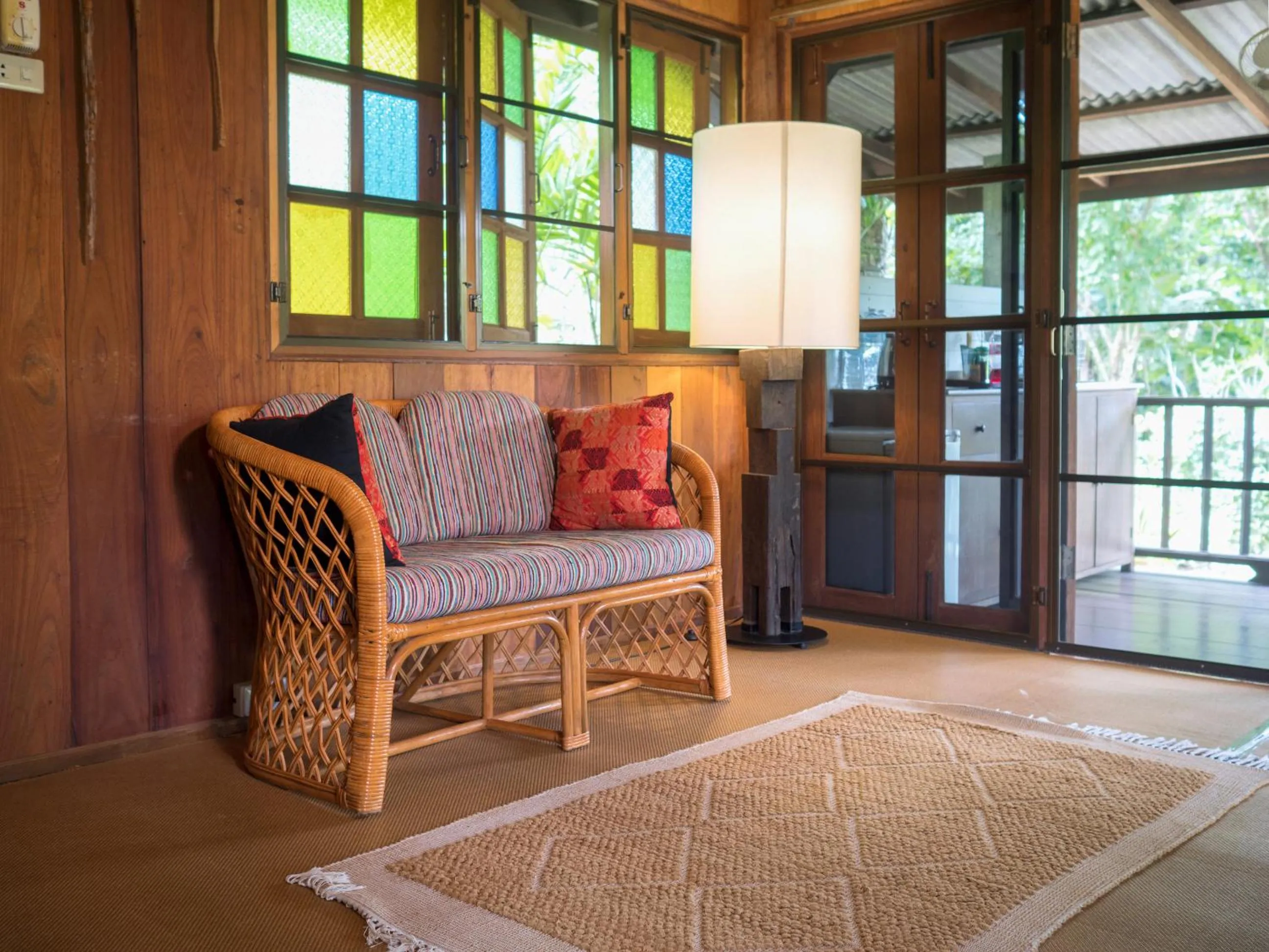 Seating area in Mae Nai Gardens