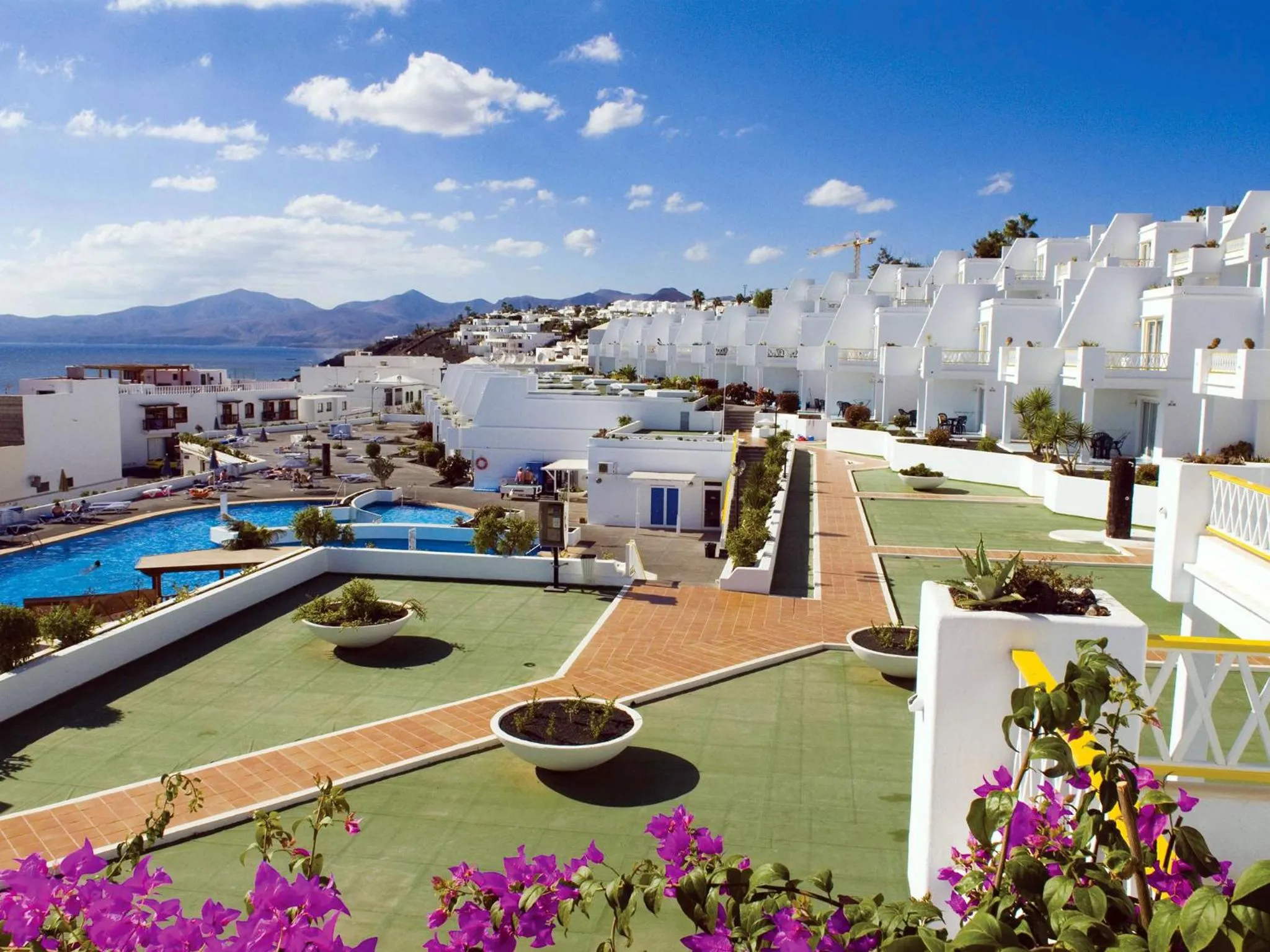 Pool view in BelleVue Aquarius