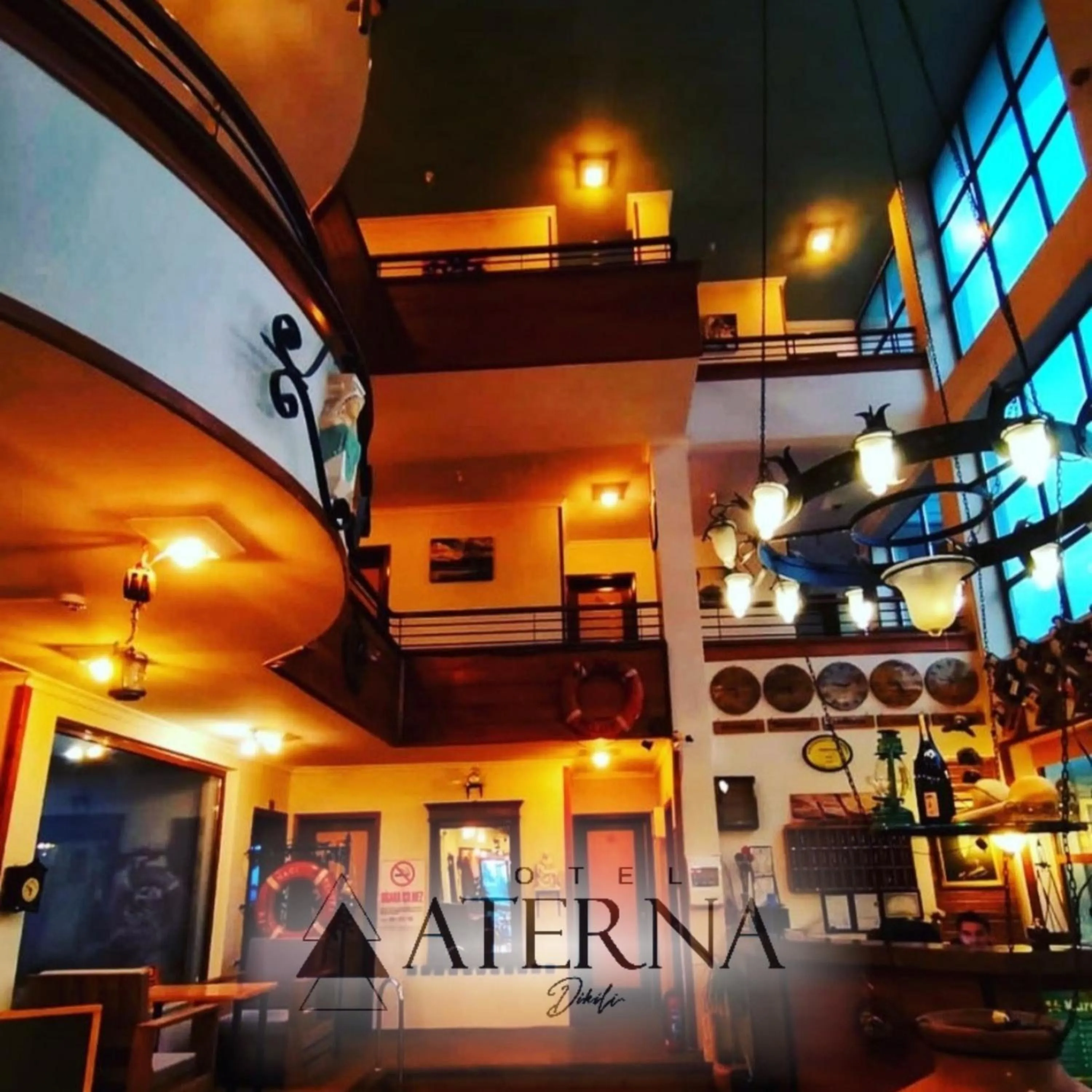 Lobby or reception in ATERNA HOTEL