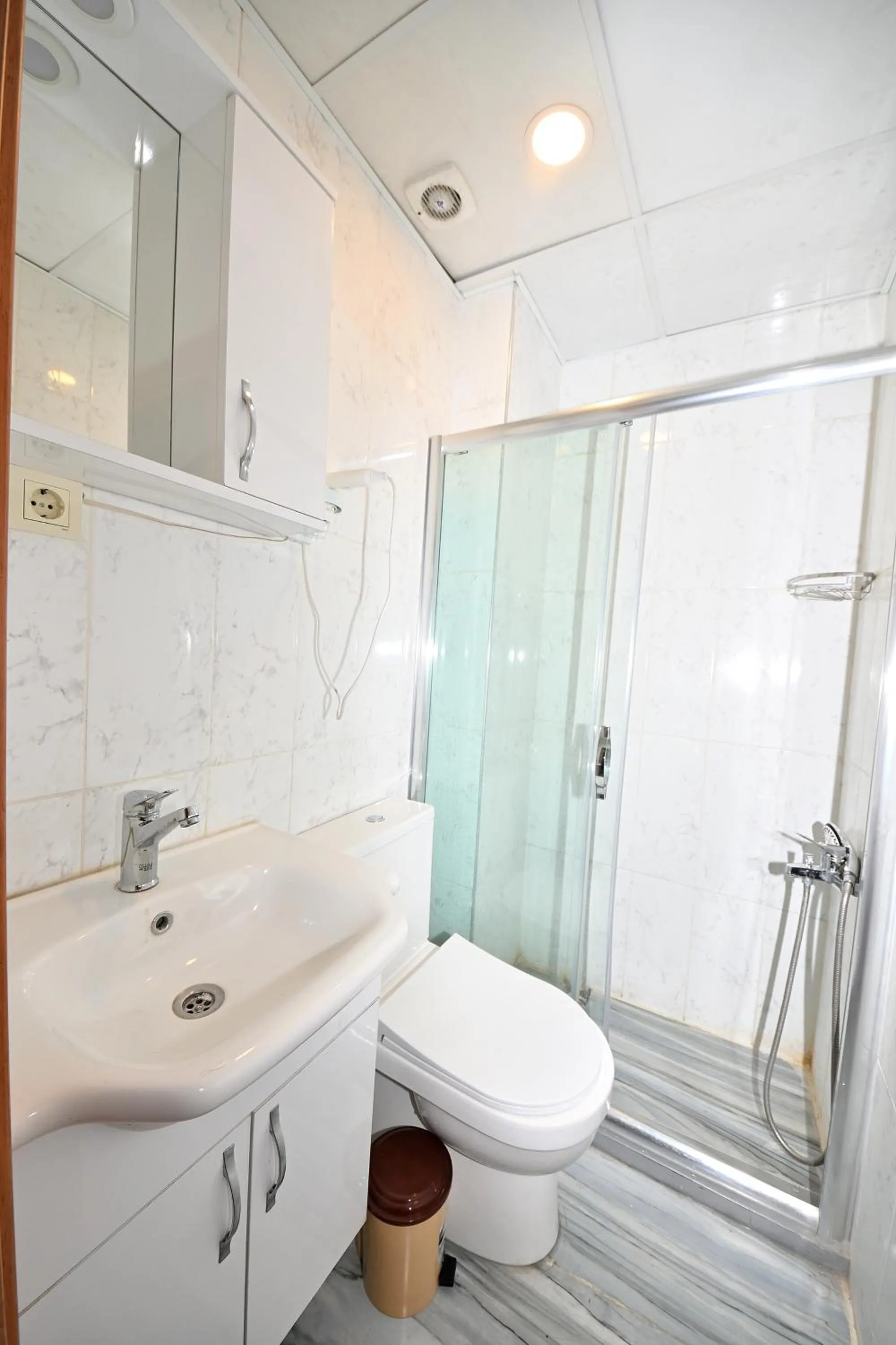 Bathroom in GRAND Deniz Hotel