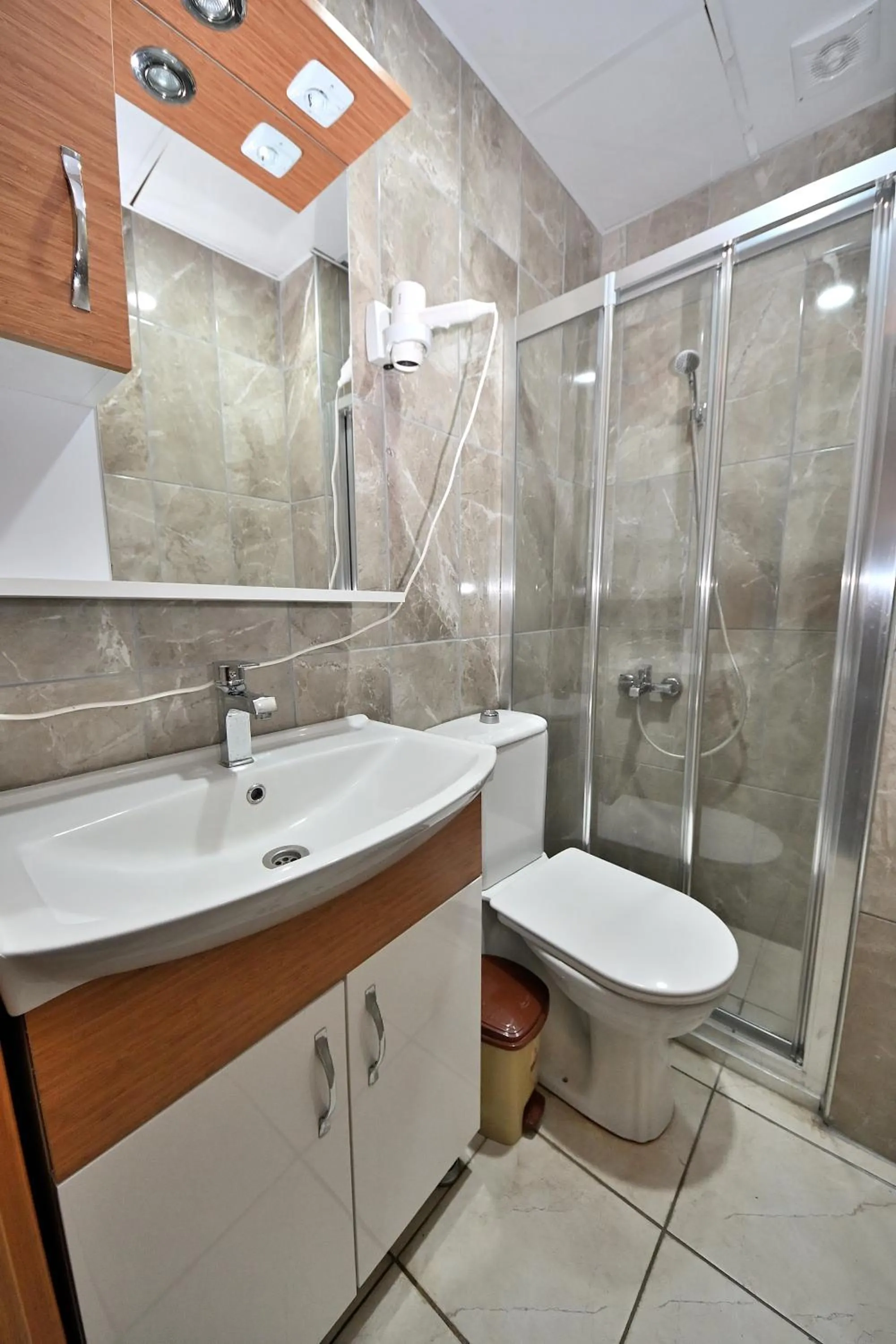 Bathroom in GRAND Deniz Hotel