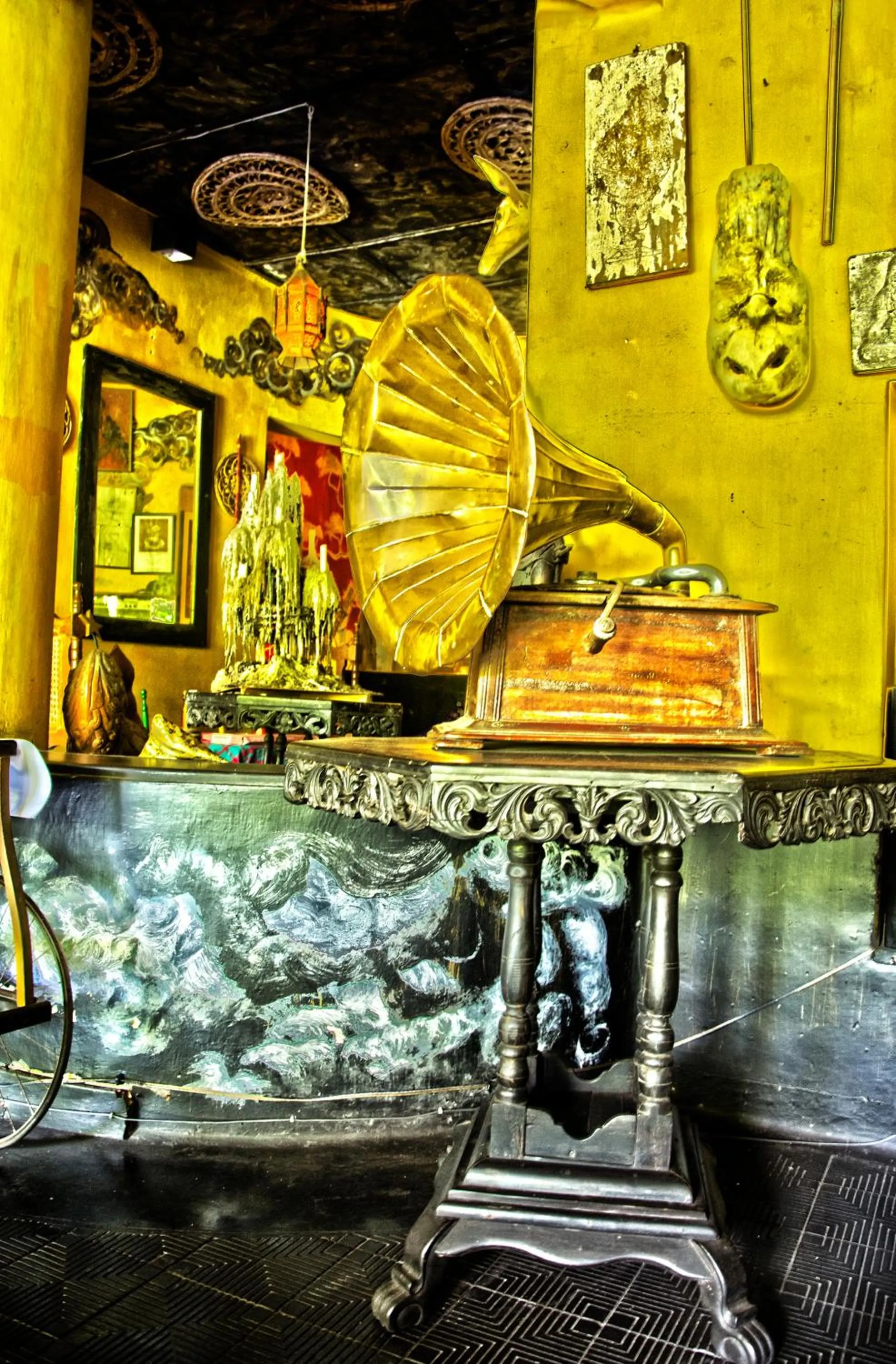 Decorative detail in HELGASFOLLY Anti Hotel Residence