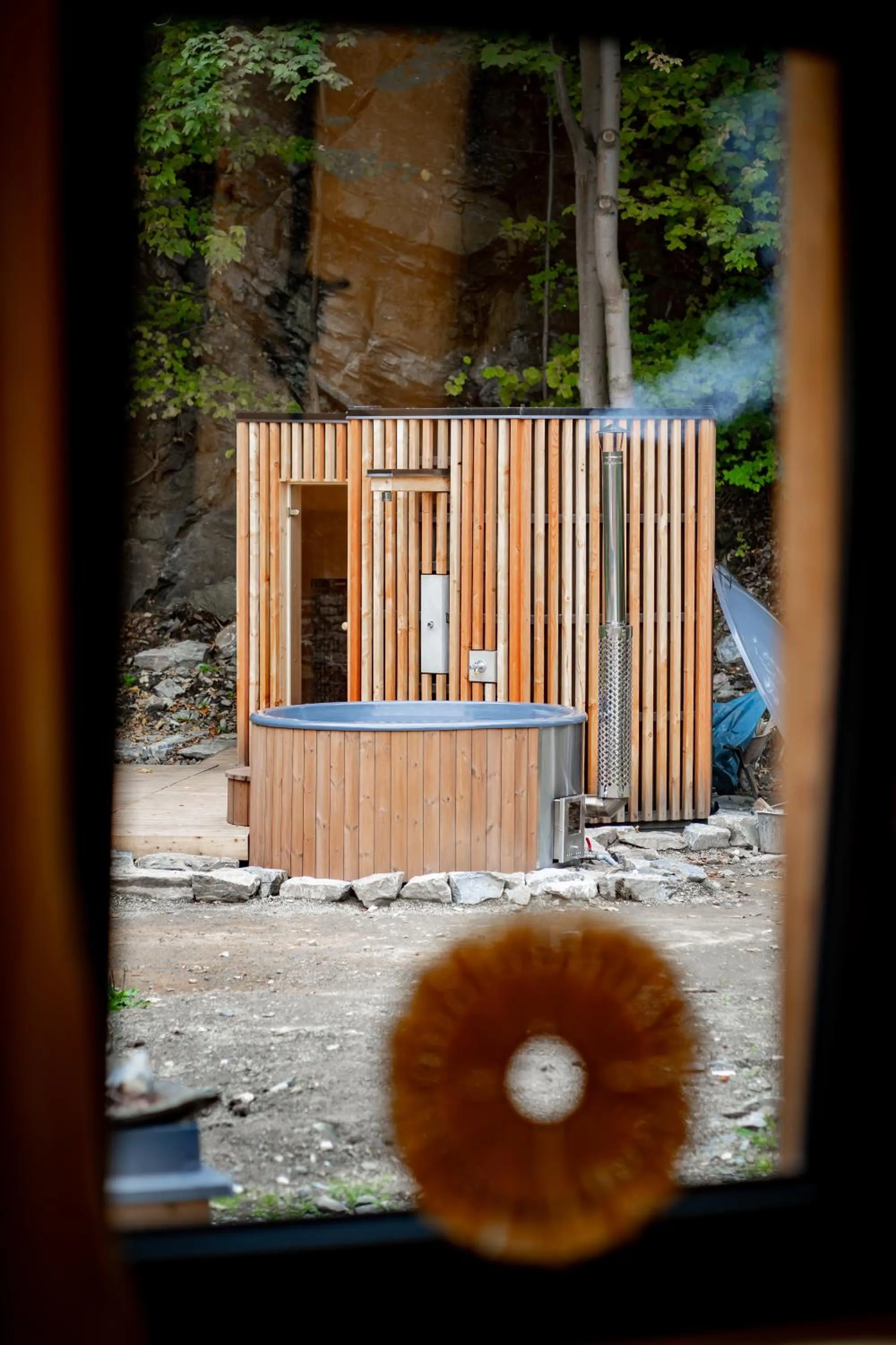 View (from property/room) in Apartmány NONE