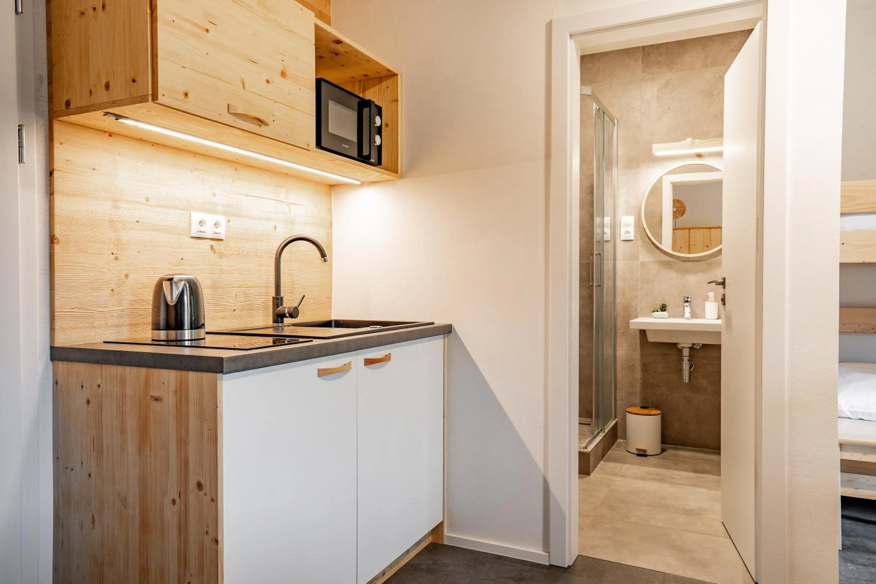 kitchen in Apartmány NONE