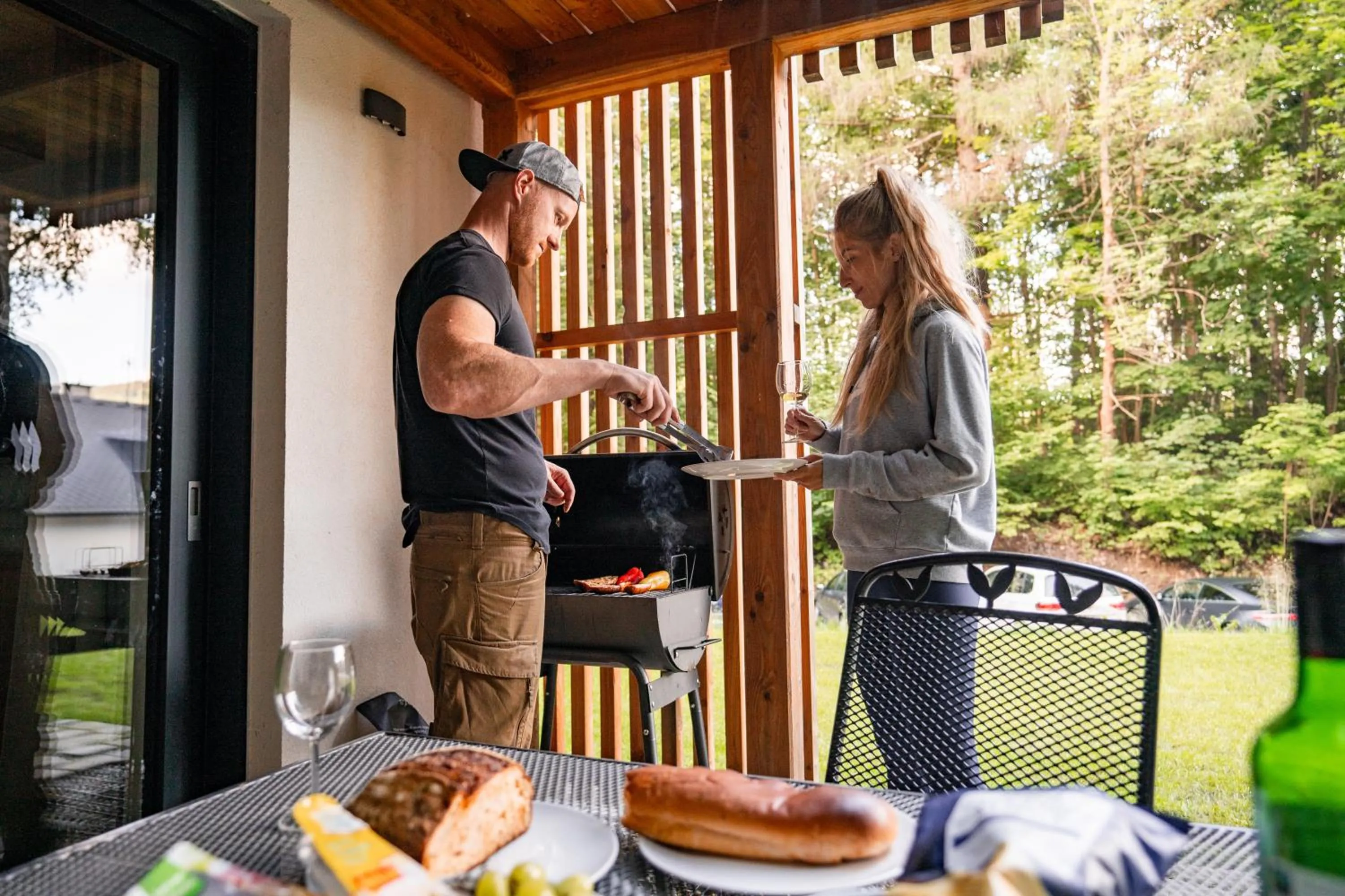 BBQ facilities in Apartmány NONE