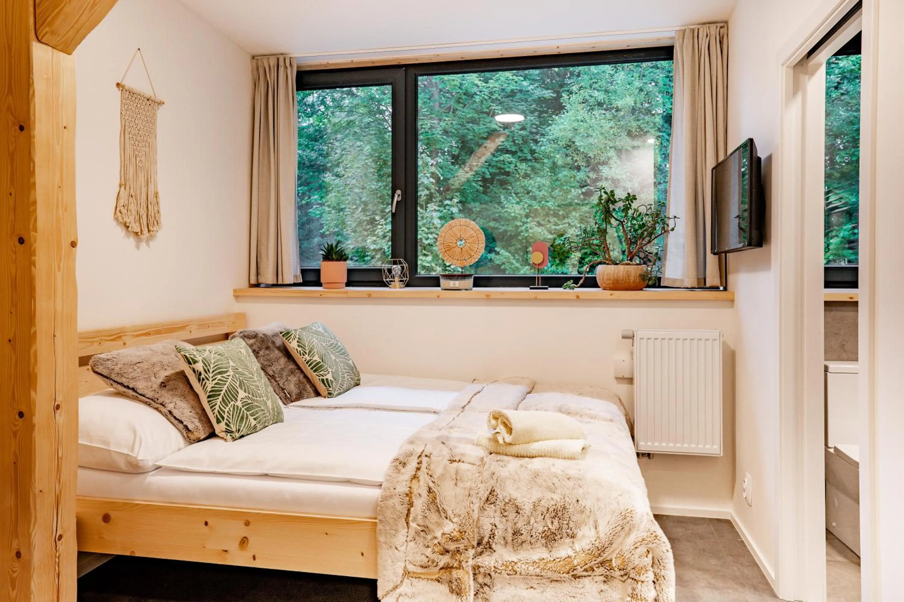 Bed in Apartmány NONE