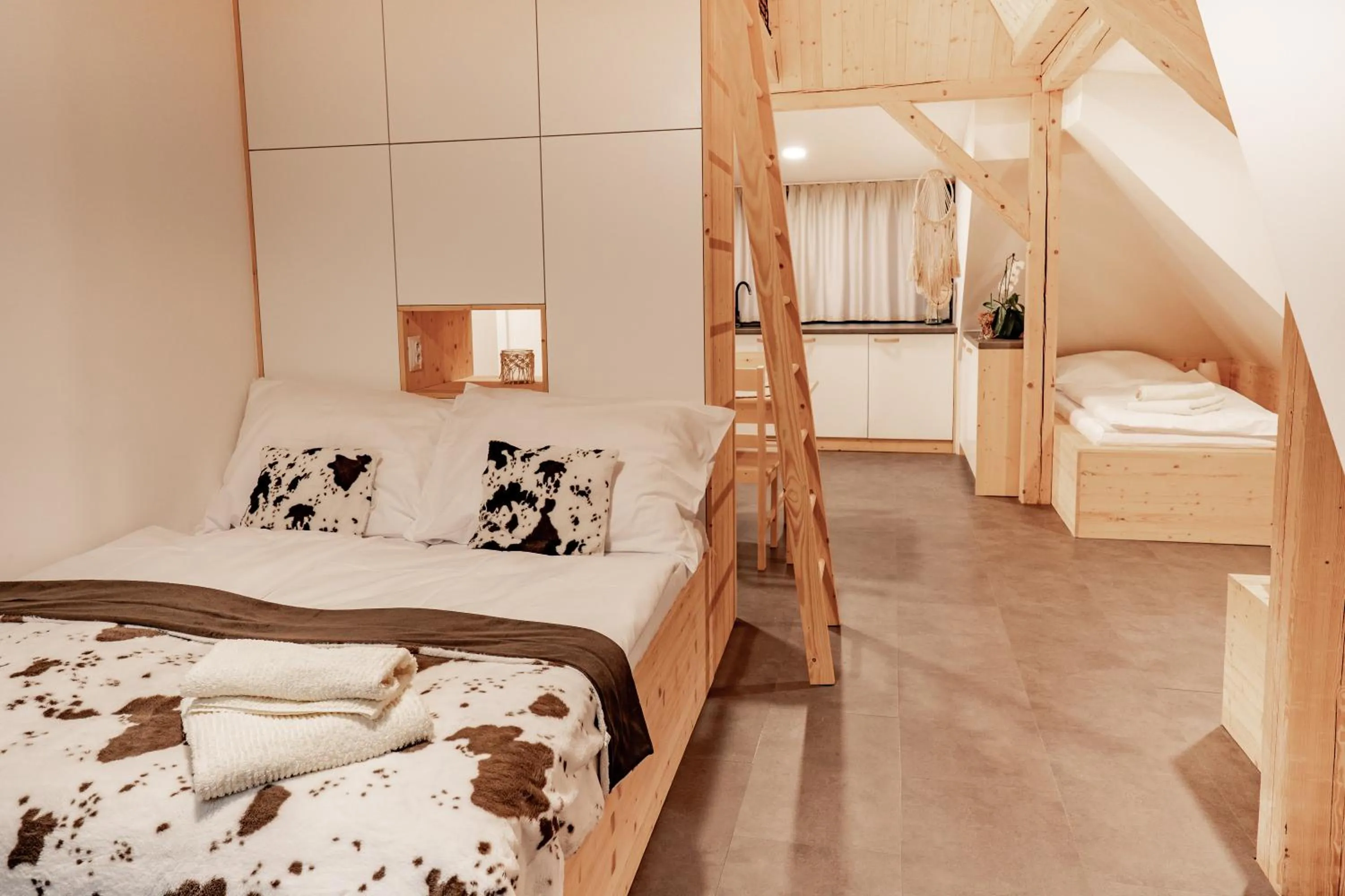 Photo of the whole room, Bed in Apartmány NONE