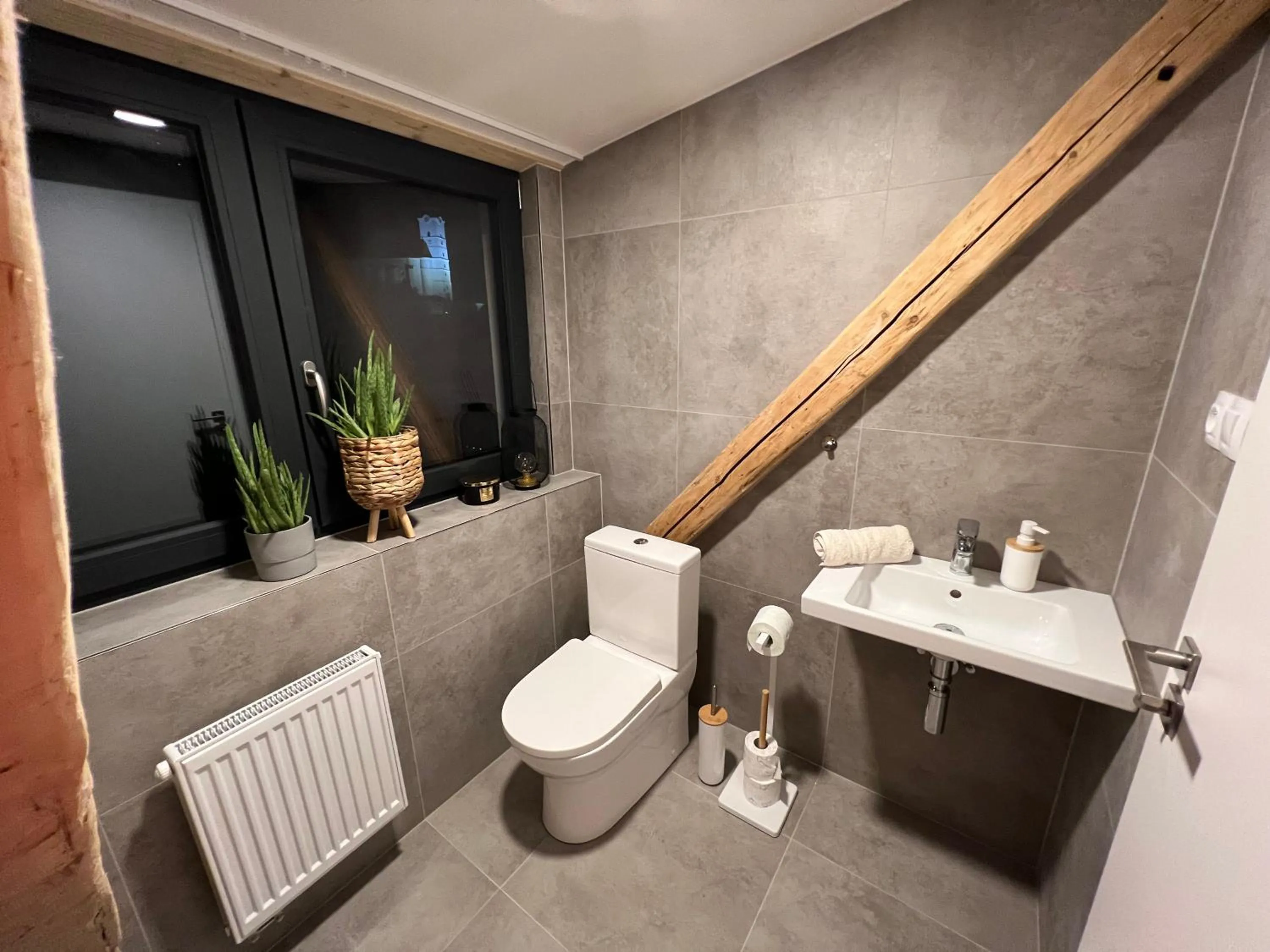 Toilet in Apartmány NONE