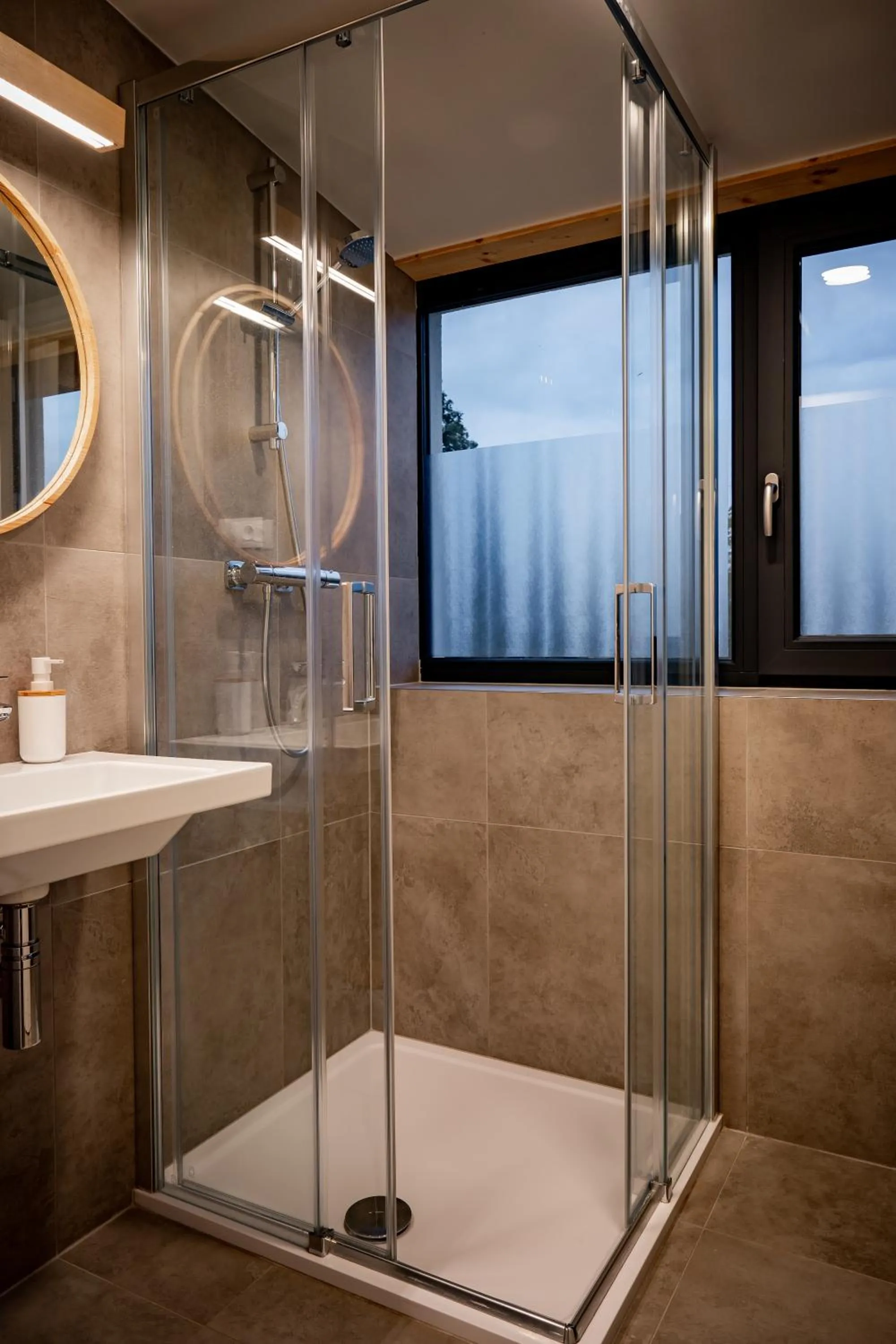 Shower in Apartmány NONE