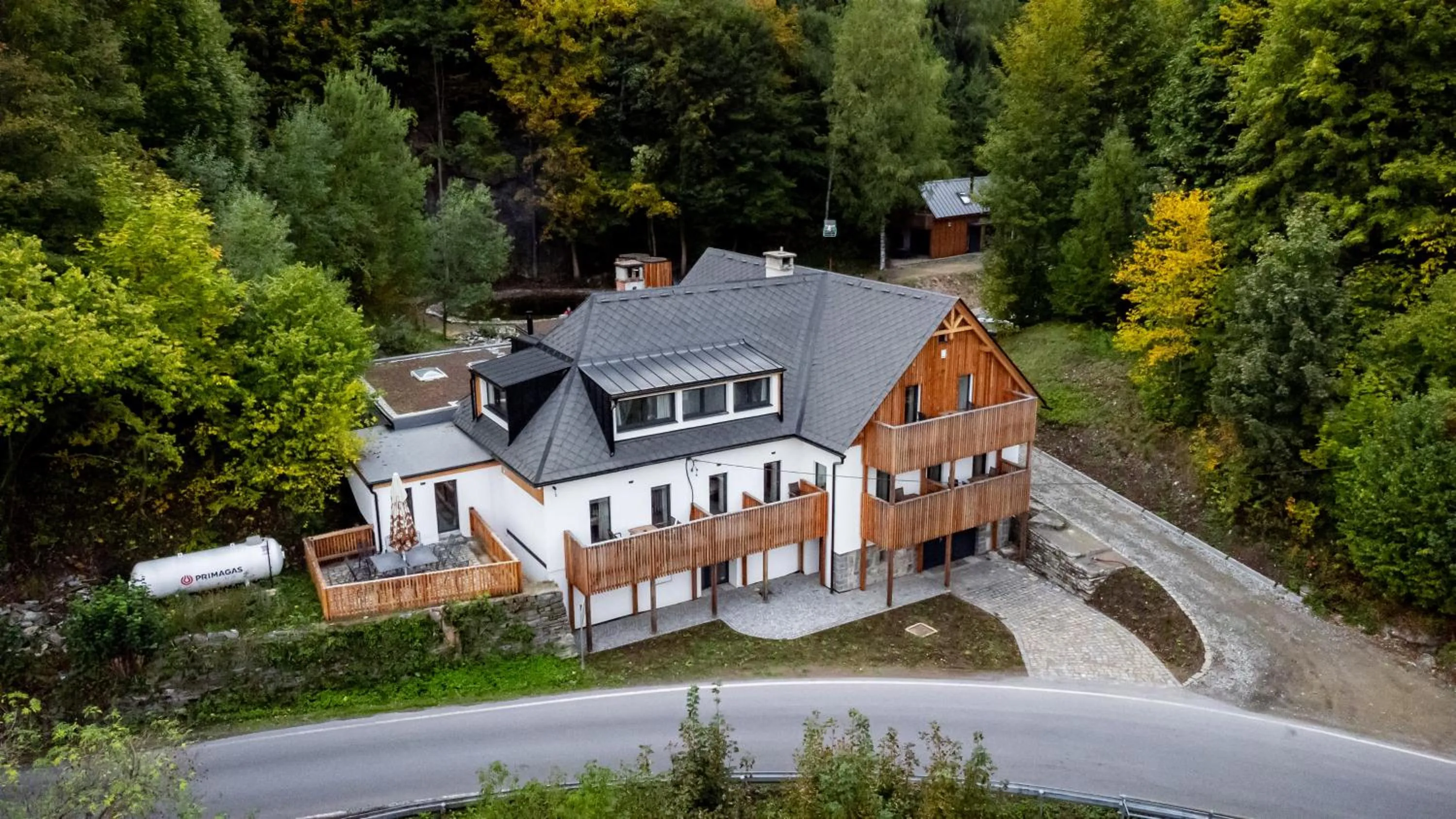 Property building in Apartmány NONE