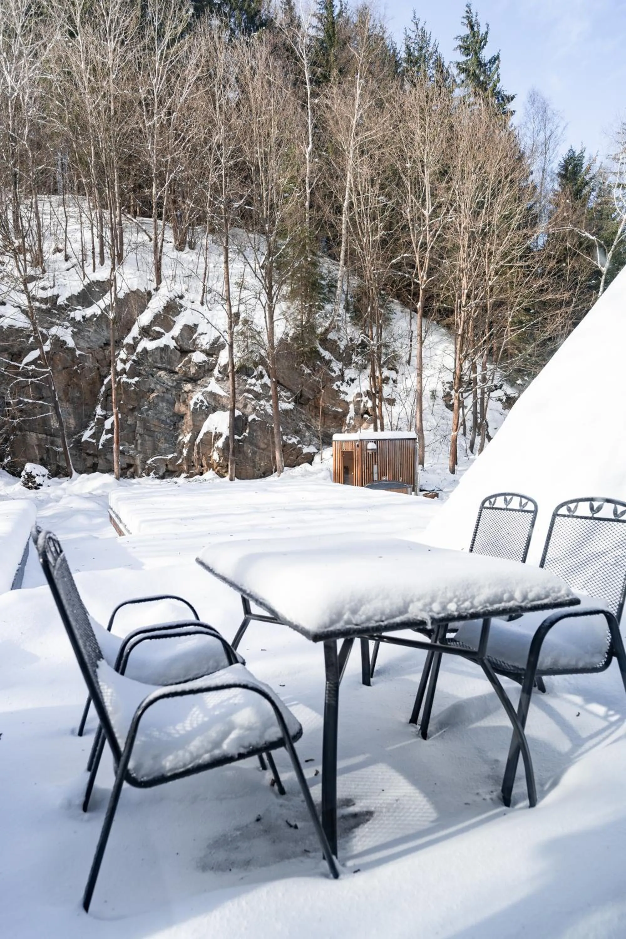 Winter in Apartmány NONE