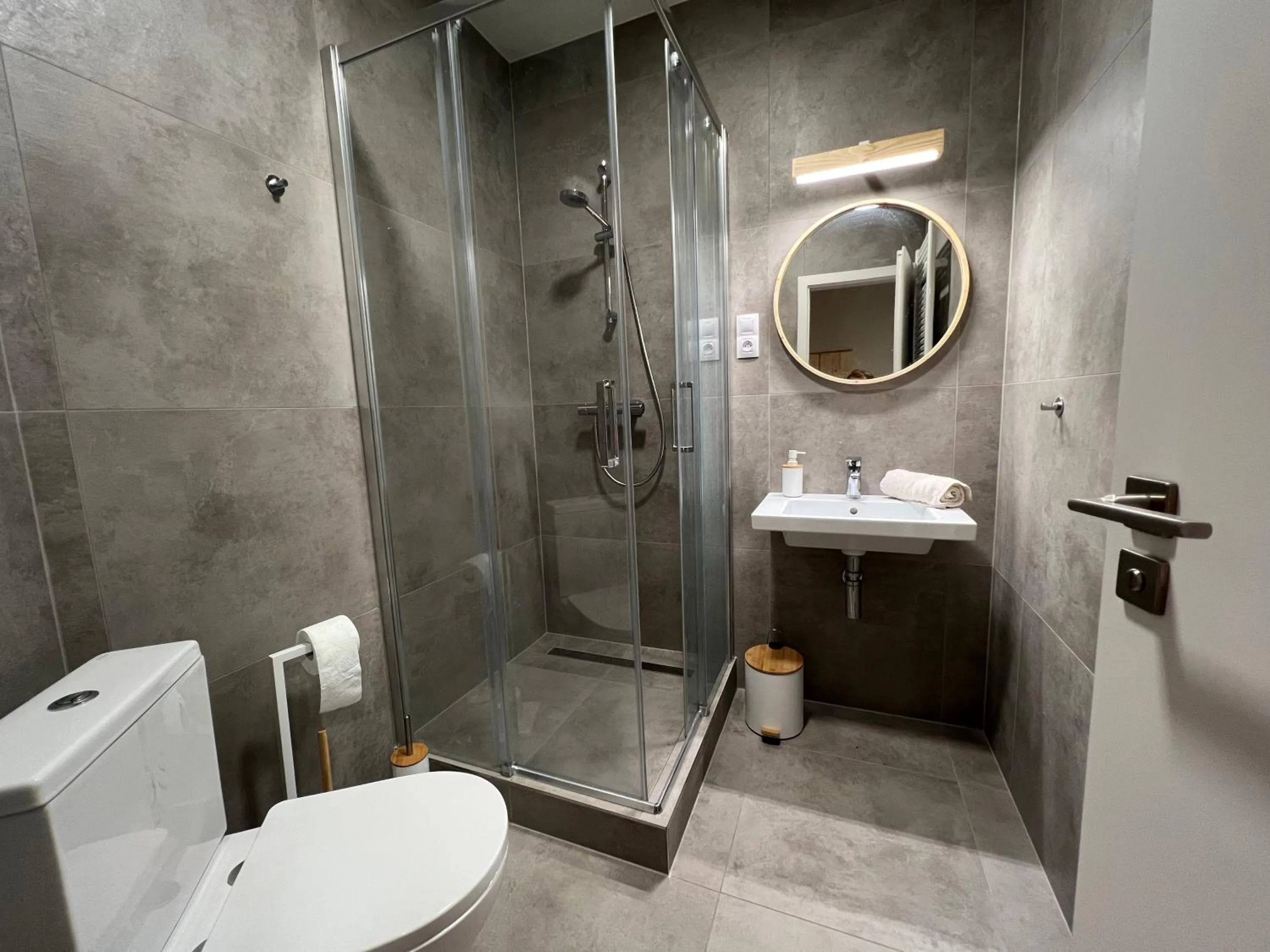 Shower in Apartmány NONE