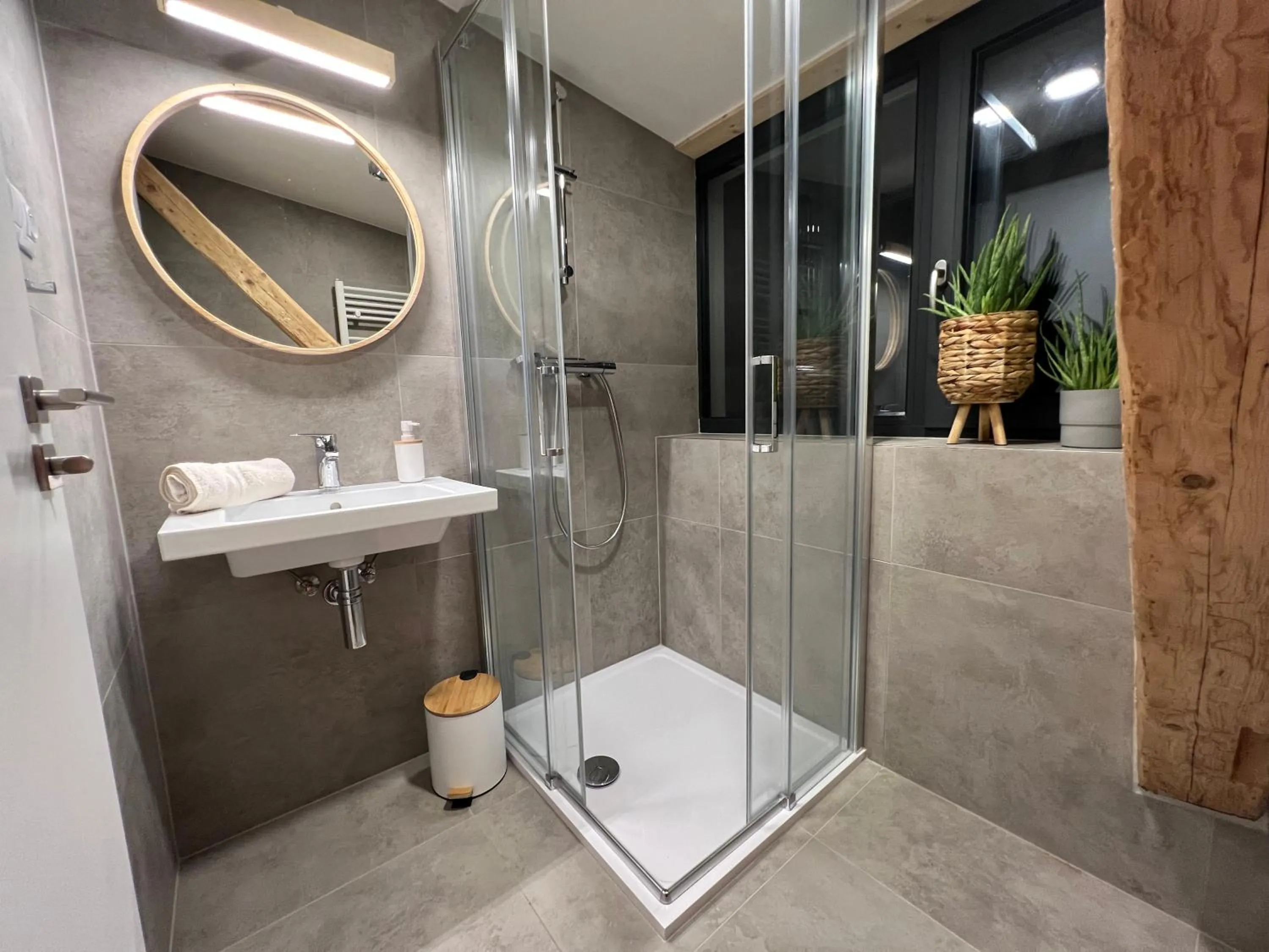 Shower in Apartmány NONE