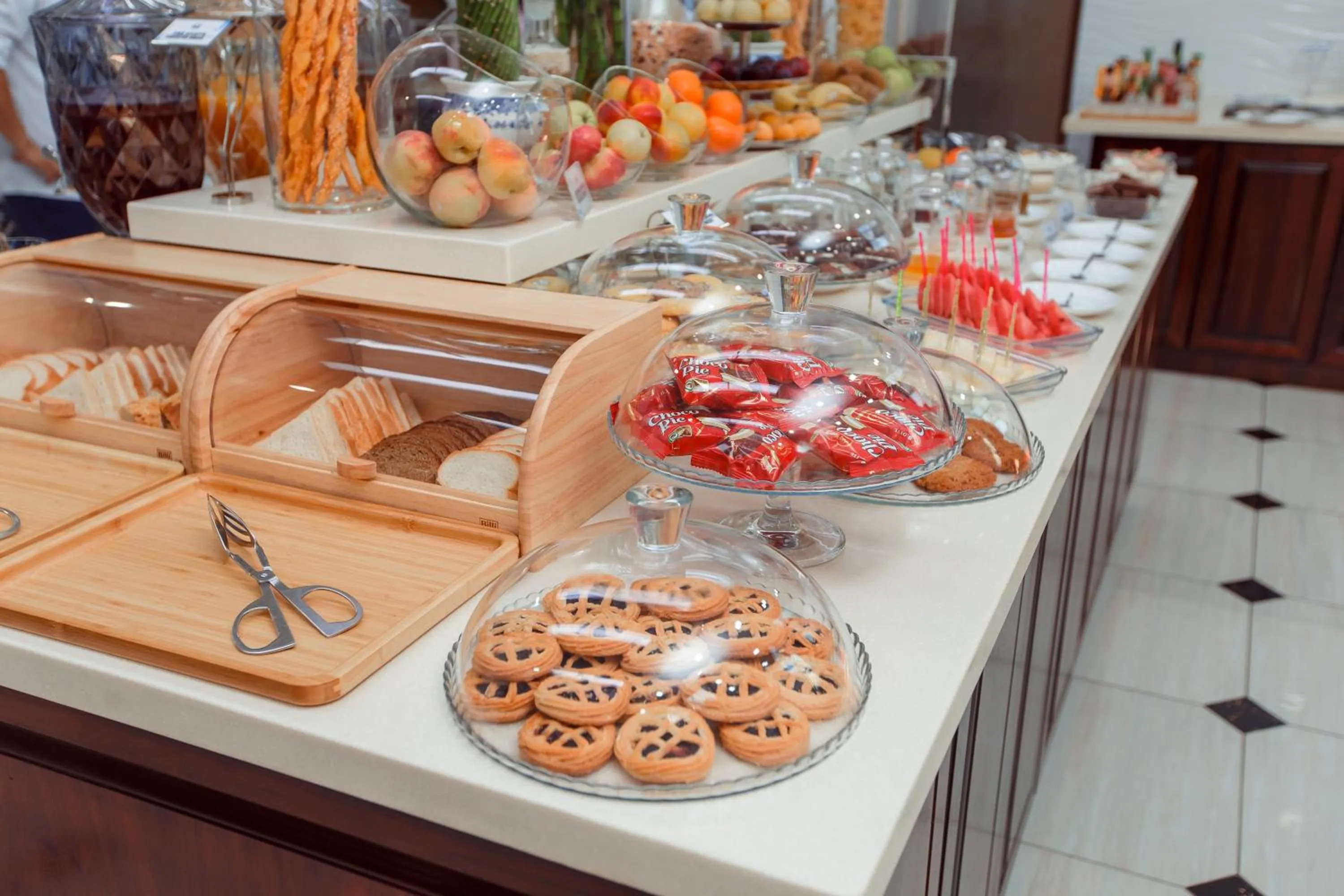 Buffet breakfast in Ada Hotel