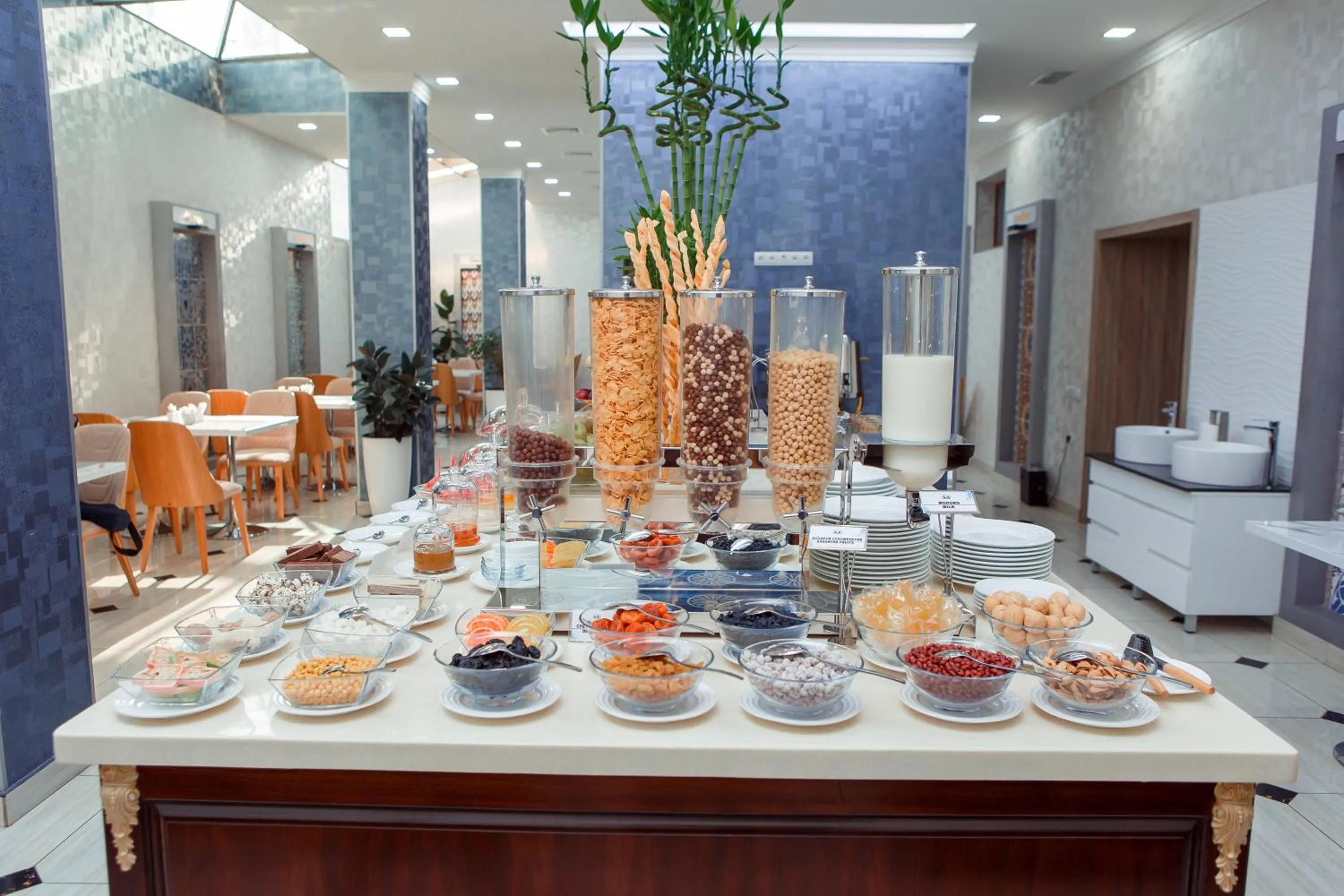 Buffet breakfast in Ada Hotel