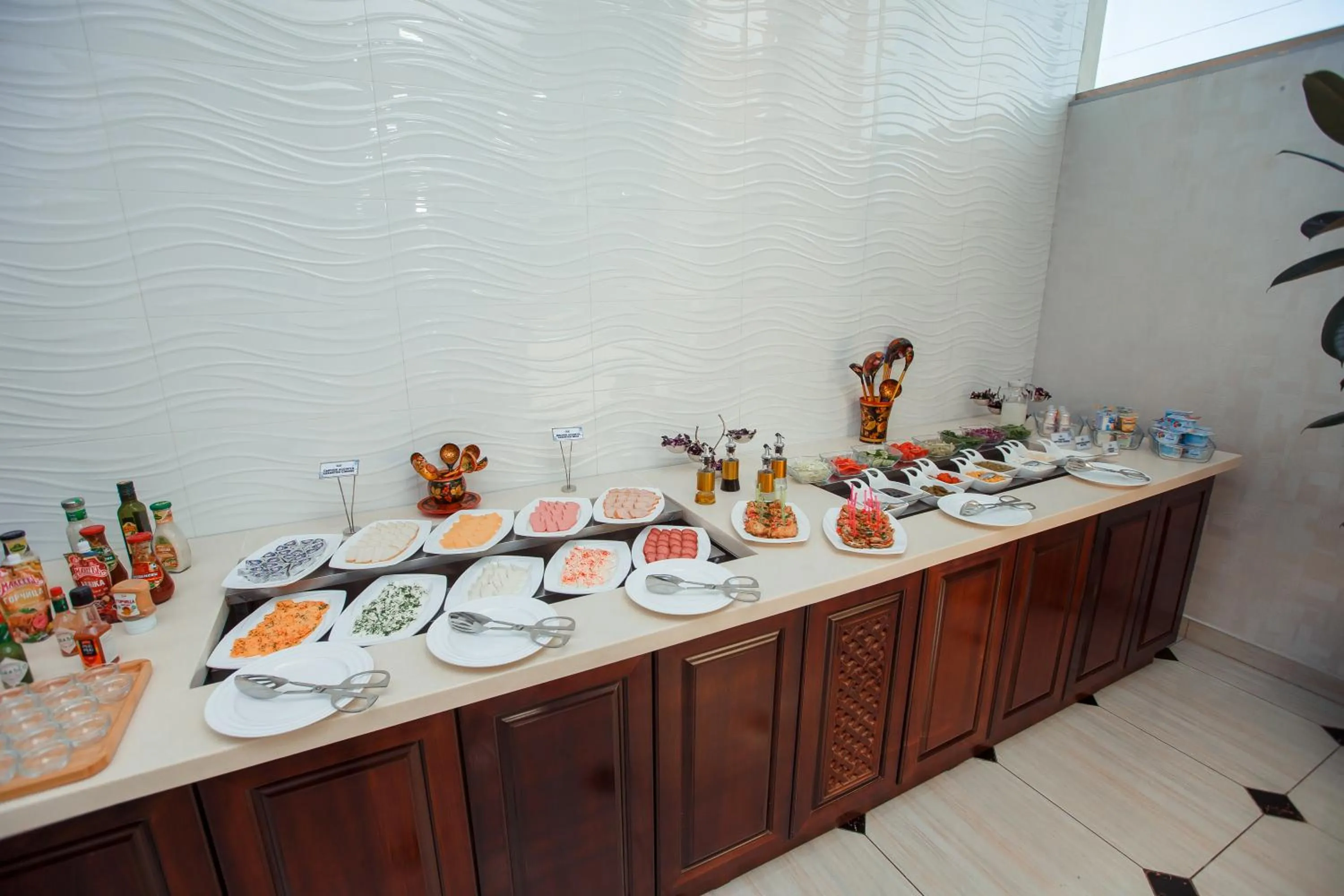 Buffet breakfast in Ada Hotel