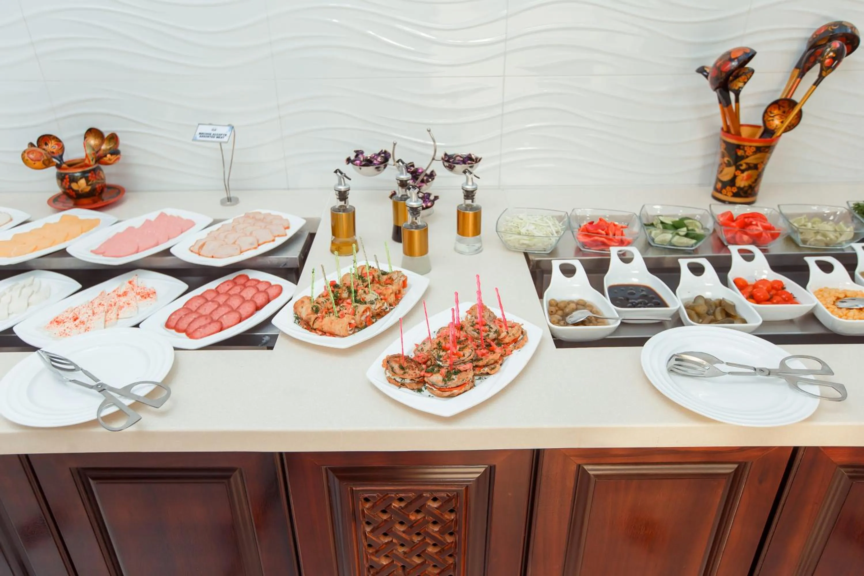 Buffet breakfast in Ada Hotel