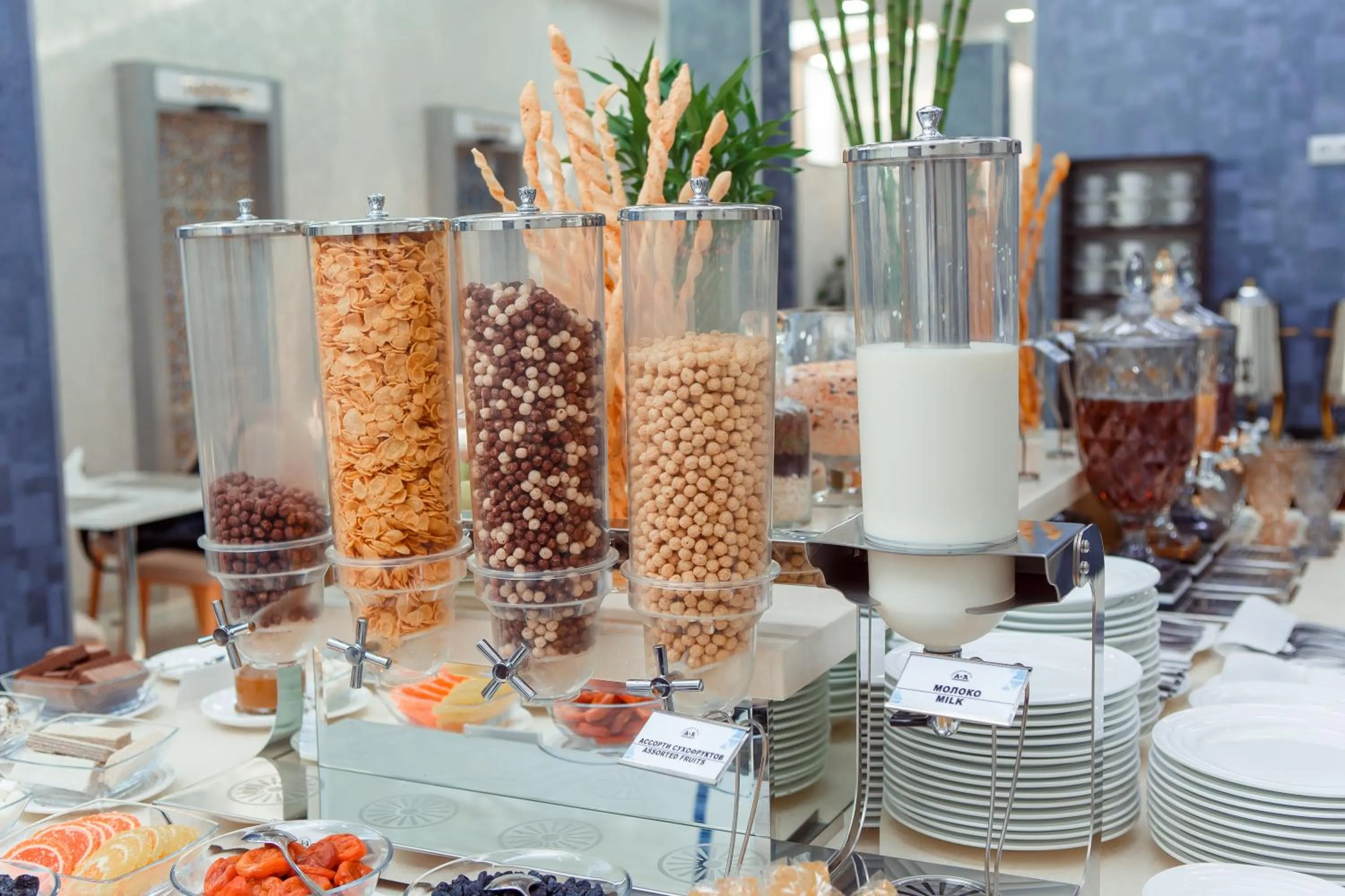 Buffet breakfast in Ada Hotel