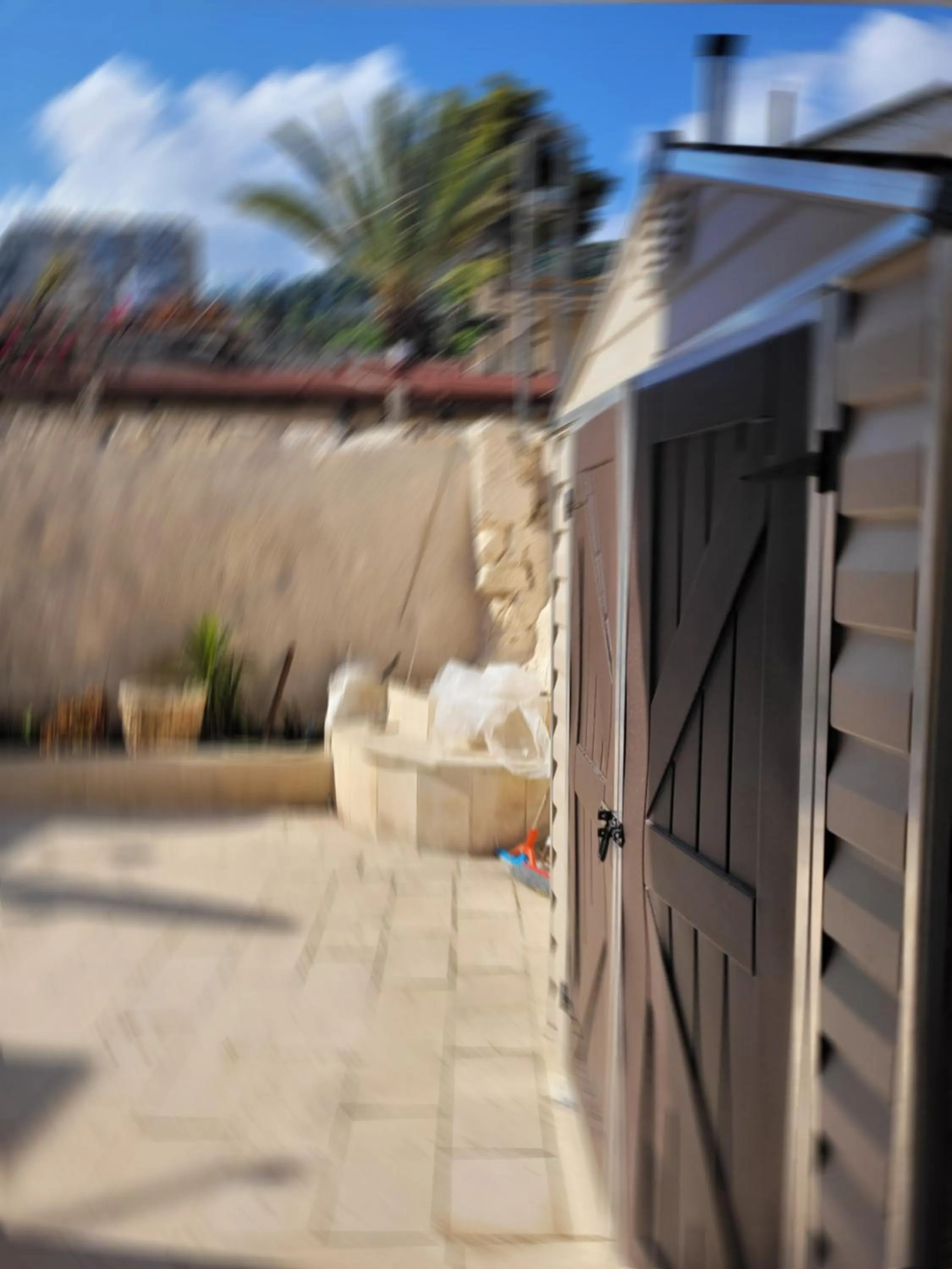 Patio in Maya Guest House - German Colony & Baháí Gardens, Haifa