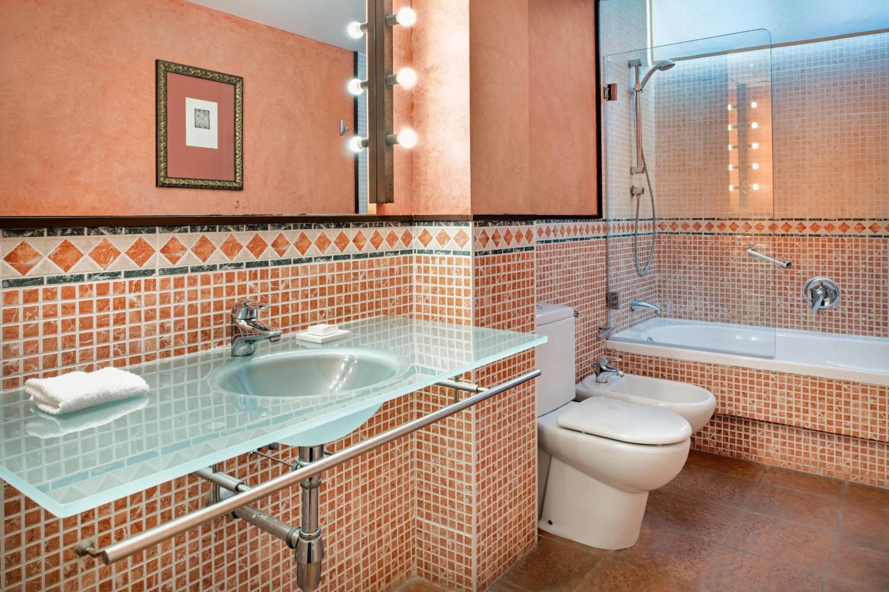 Bathroom in AC Hotel Ciudad de Tudela by Marriott