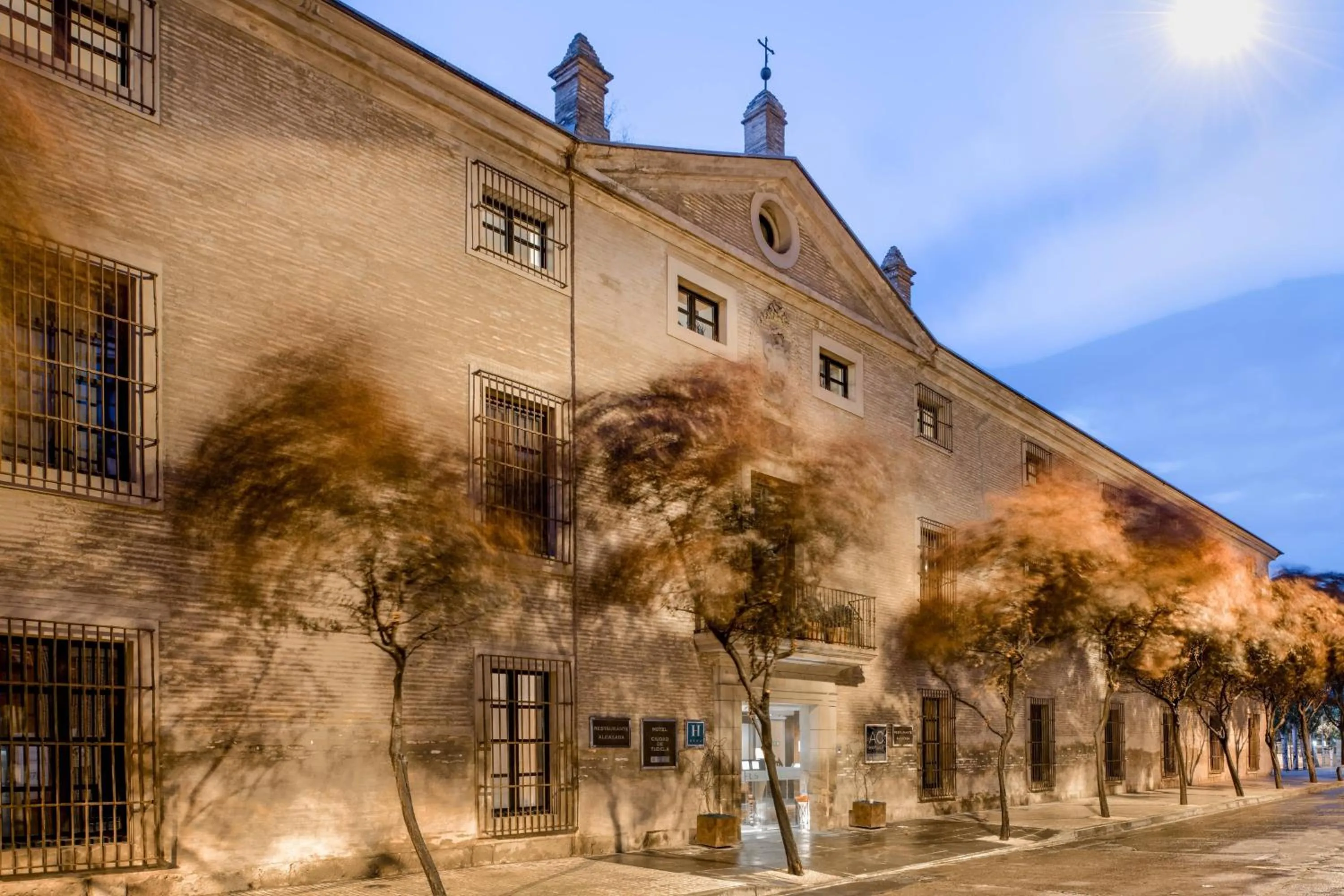 Property building in AC Hotel Ciudad de Tudela by Marriott