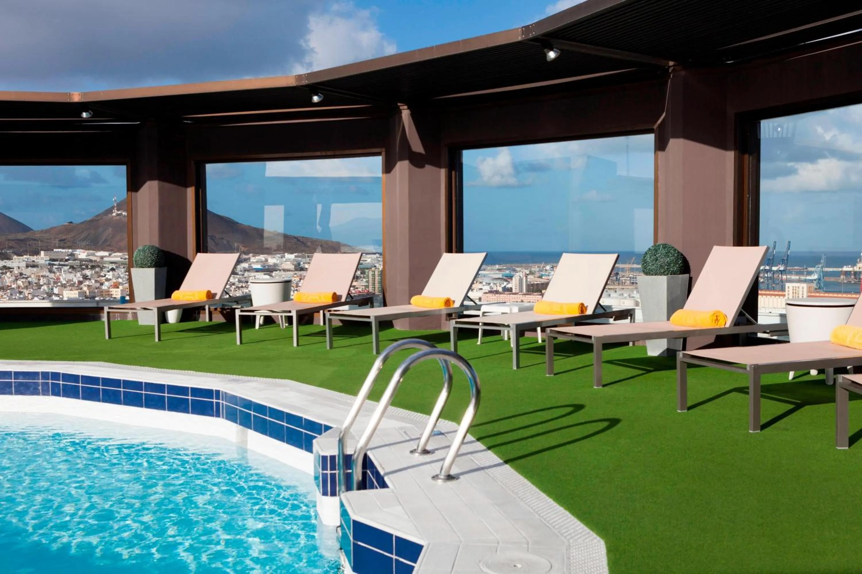Swimming pool in AC Hotel Gran Canaria by Marriott