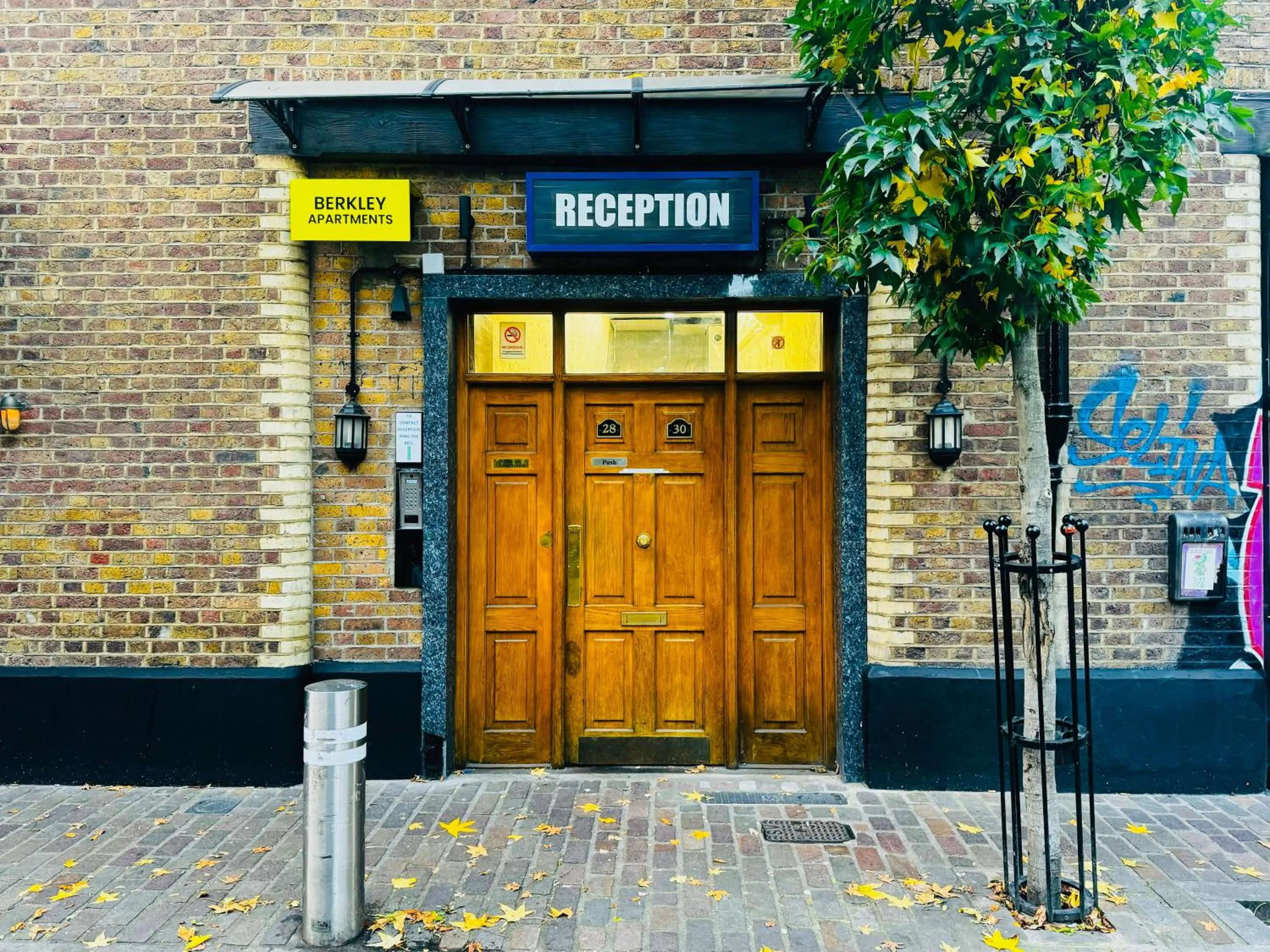 Street view in Berkley Apartments