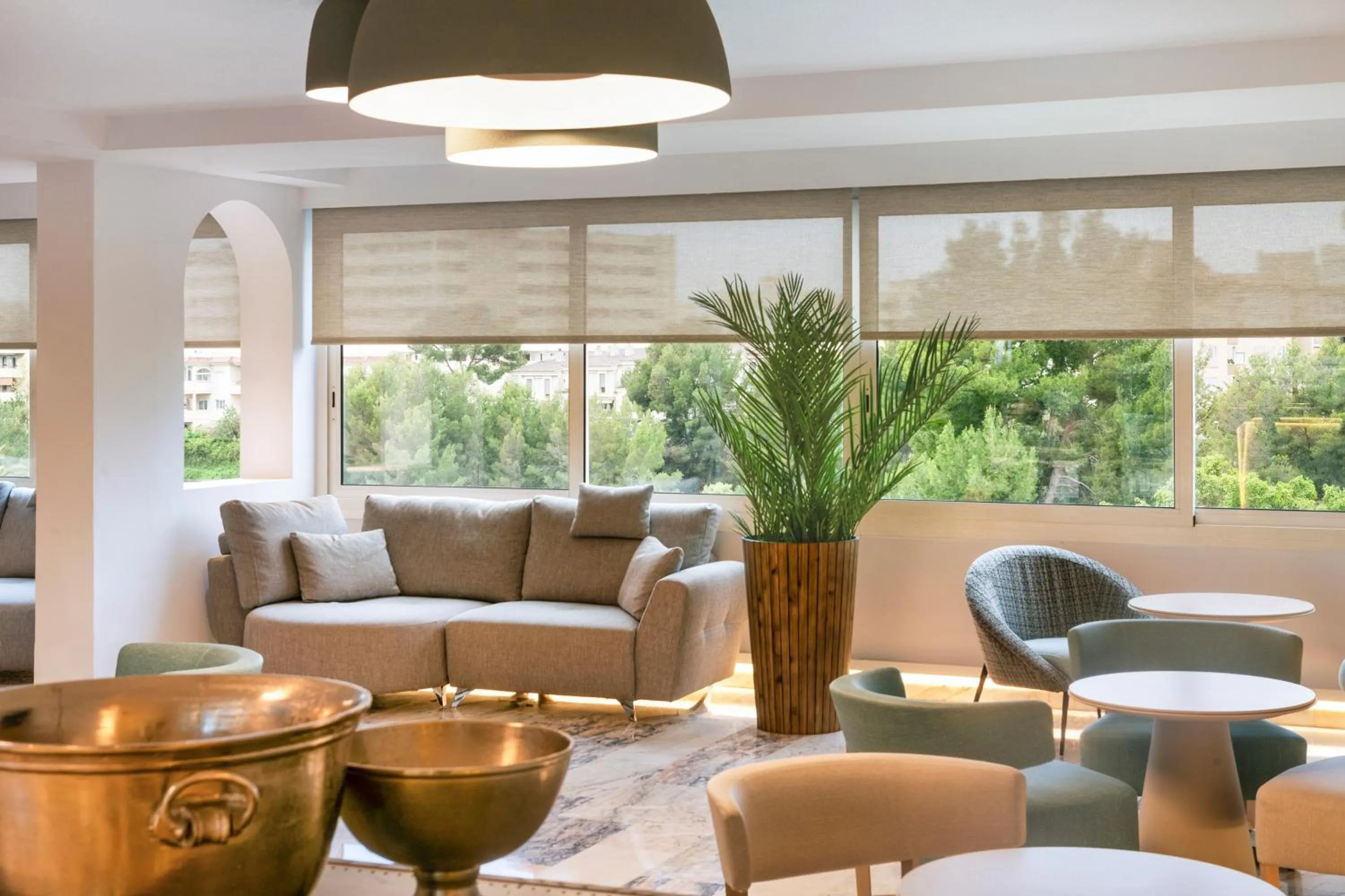 Lobby or reception in Salles Hotels Marina Portals