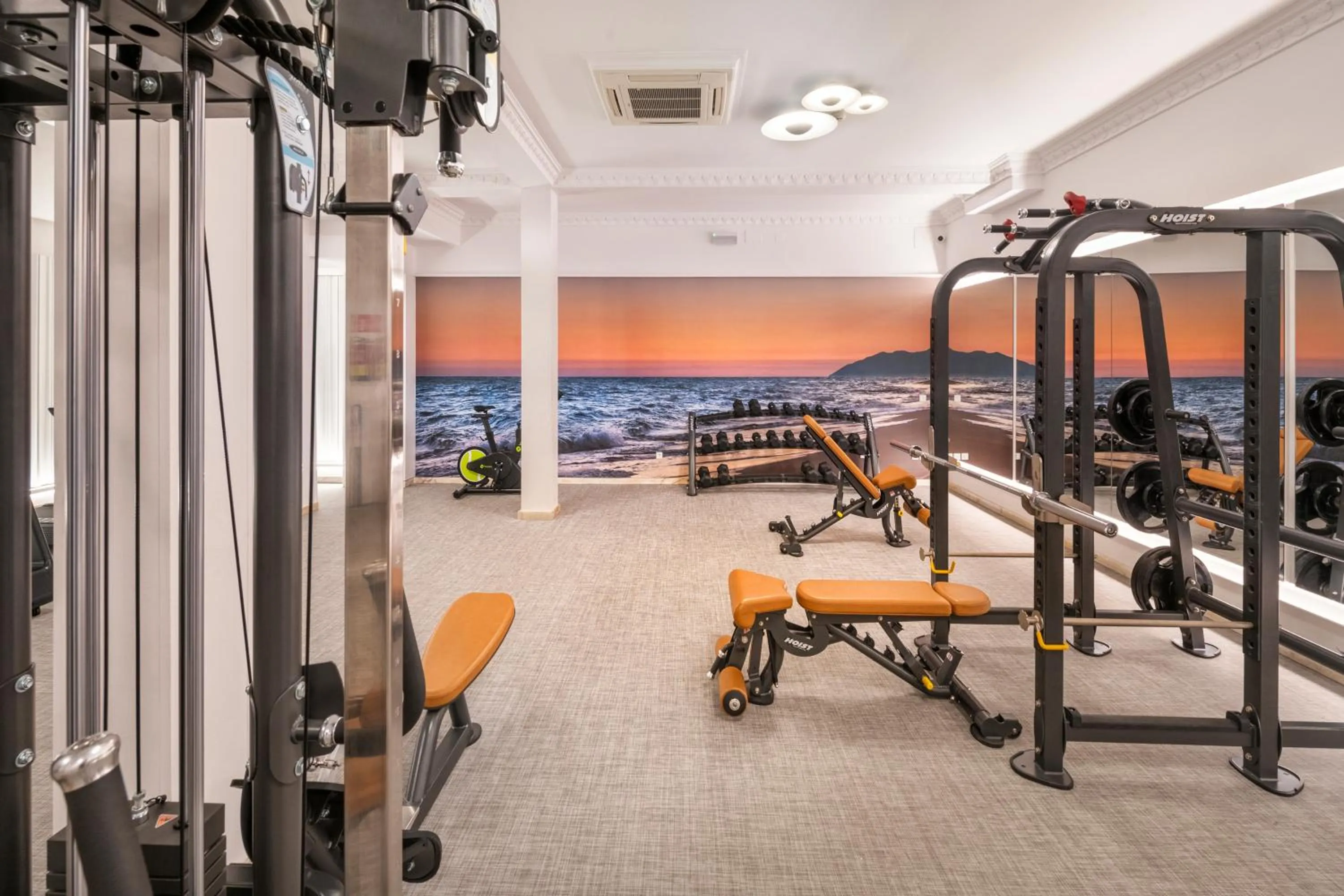 Fitness centre/facilities in Salles Hotels Marina Portals