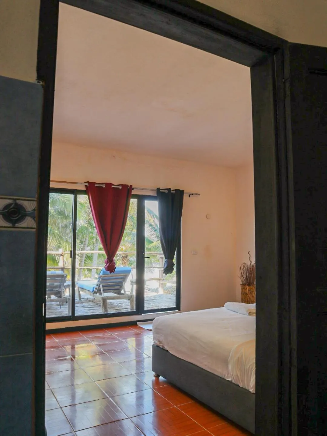 Bed in Casa Mate BeachFront HOUSES El Cuyo