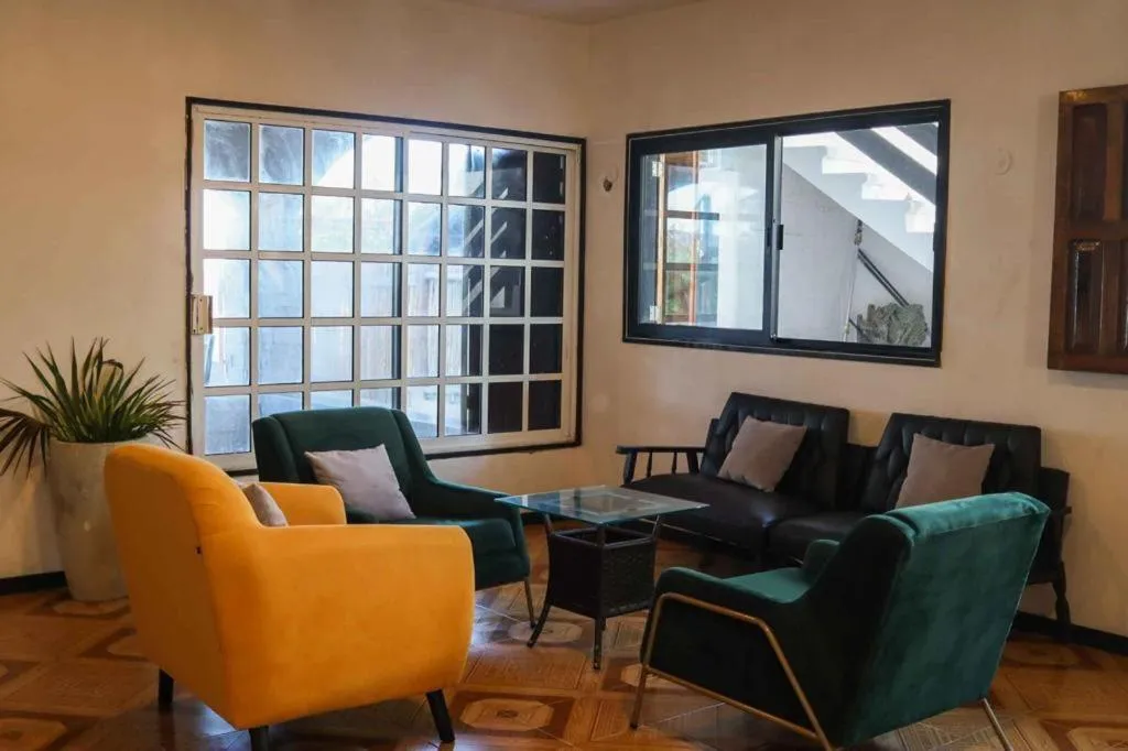 Living room in Casa Mate BeachFront HOUSES El Cuyo