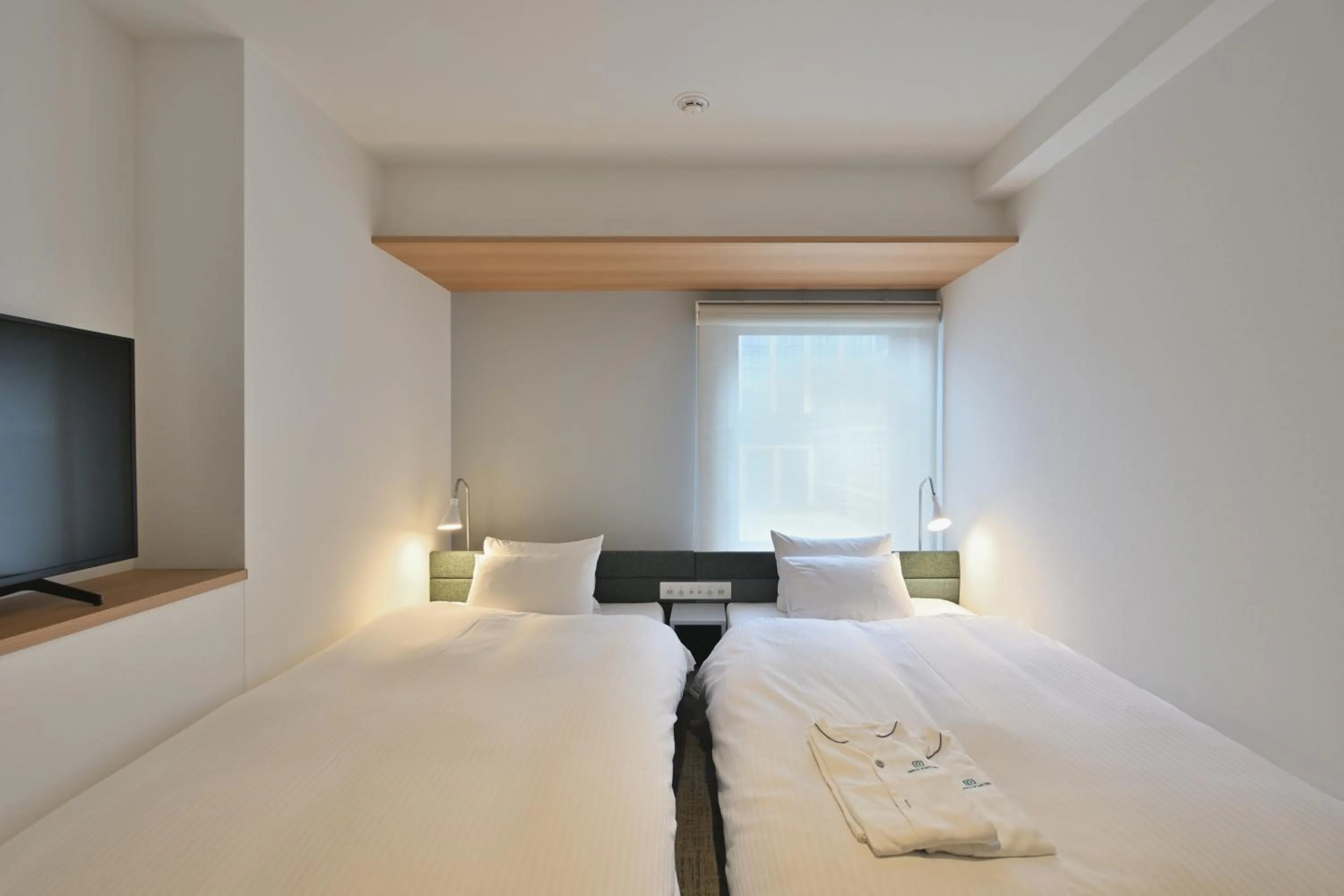 Photo of the whole room, Bed in Prince Smart Inn Osaka Yodoyabashi